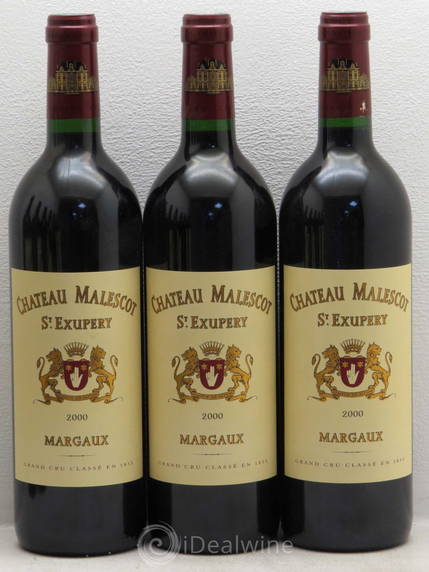Château Malescot Saint-Exupéry 3ème Grand Cru Classé 2000 - Lot de 12 bouteilles - 2