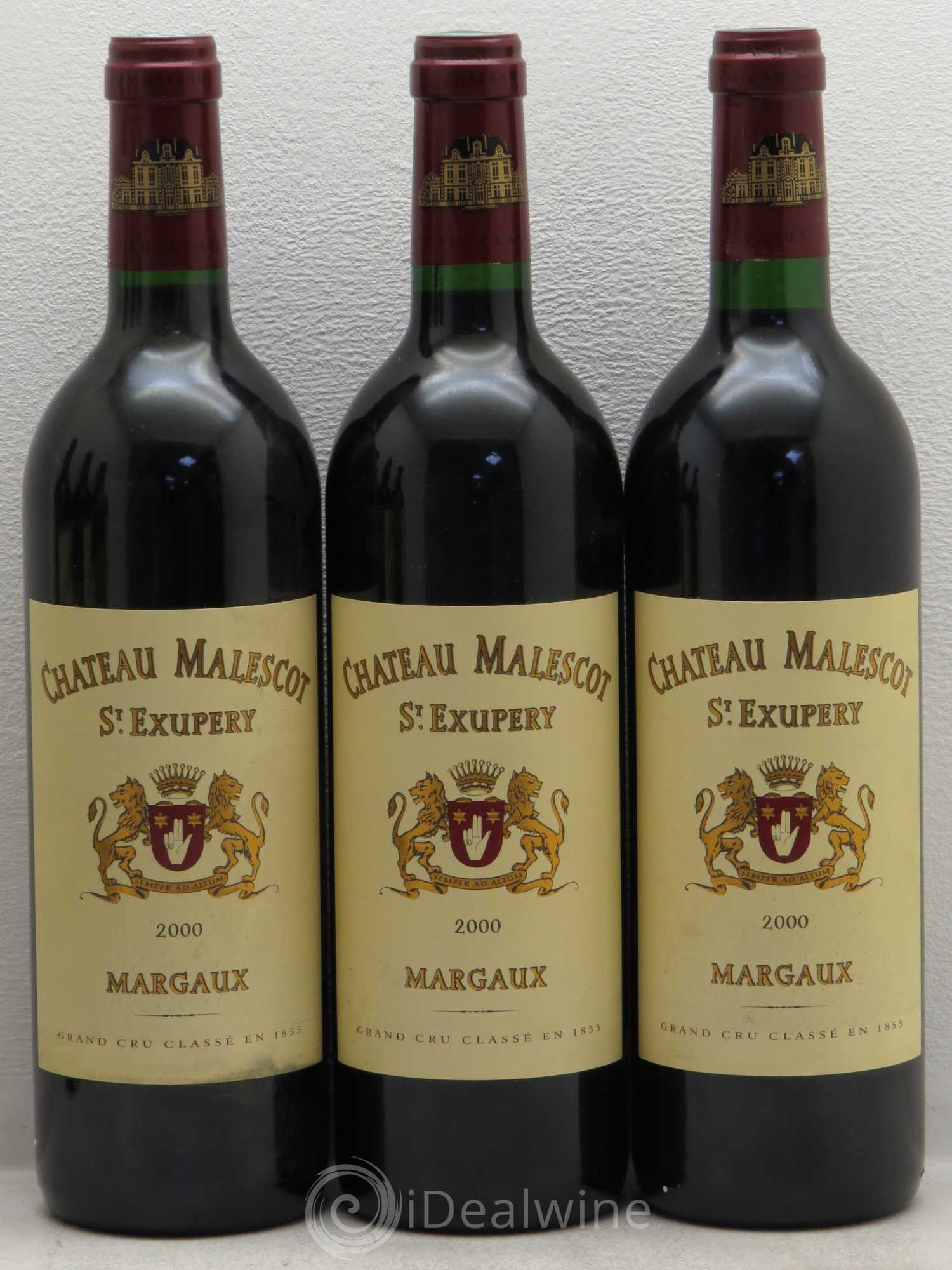 Château Malescot Saint-Exupéry 3ème Grand Cru Classé 2000 - Lot de 12 bouteilles - 3