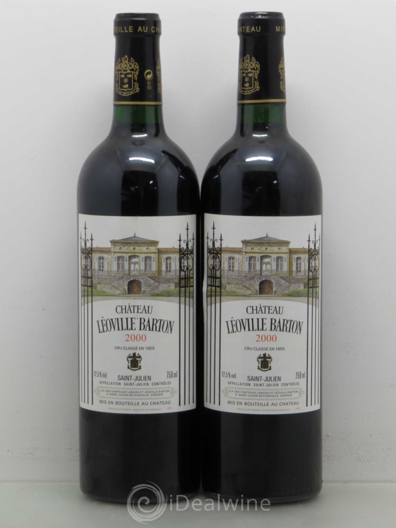 Château Léoville Barton 2ème Grand Cru Classé 2000 - Lot de 5 bouteilles - 2