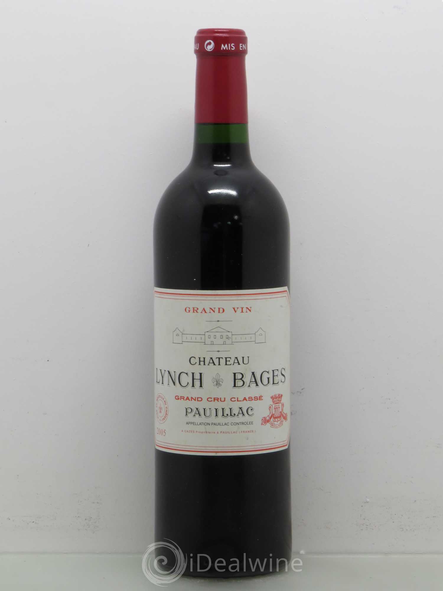 Château Lynch Bages 5ème Grand Cru Classé 2005 - Lot de 1 bouteille - 0