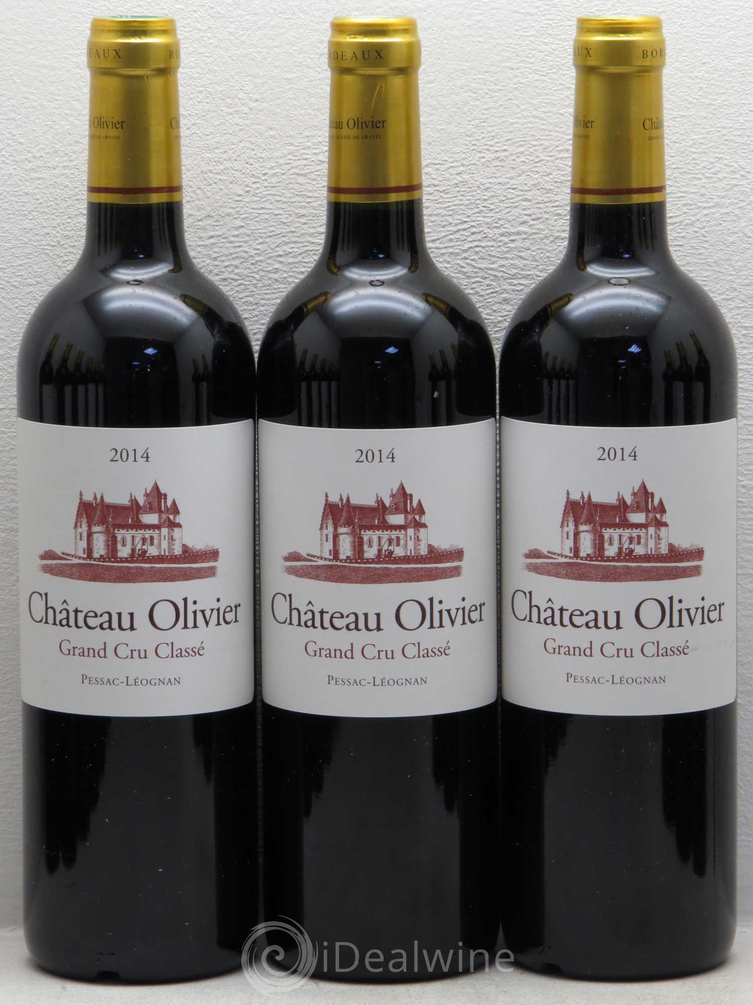 Château Olivier Cru Classé de Graves 2014 - Lot de 12 bouteilles - 1
