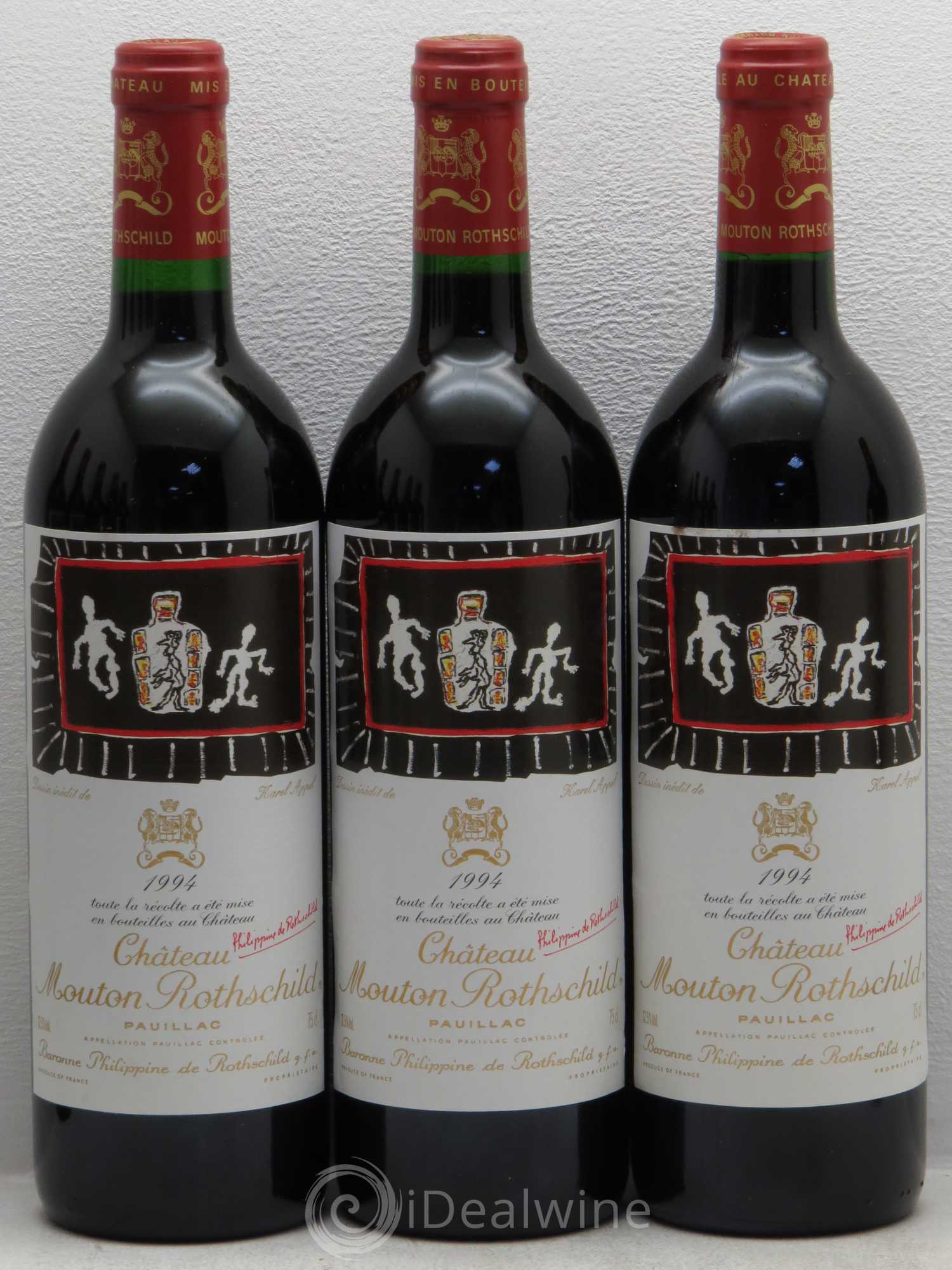 Château Mouton Rothschild 1er Grand Cru Classé 1994 - Lot de 12 bouteilles - 2