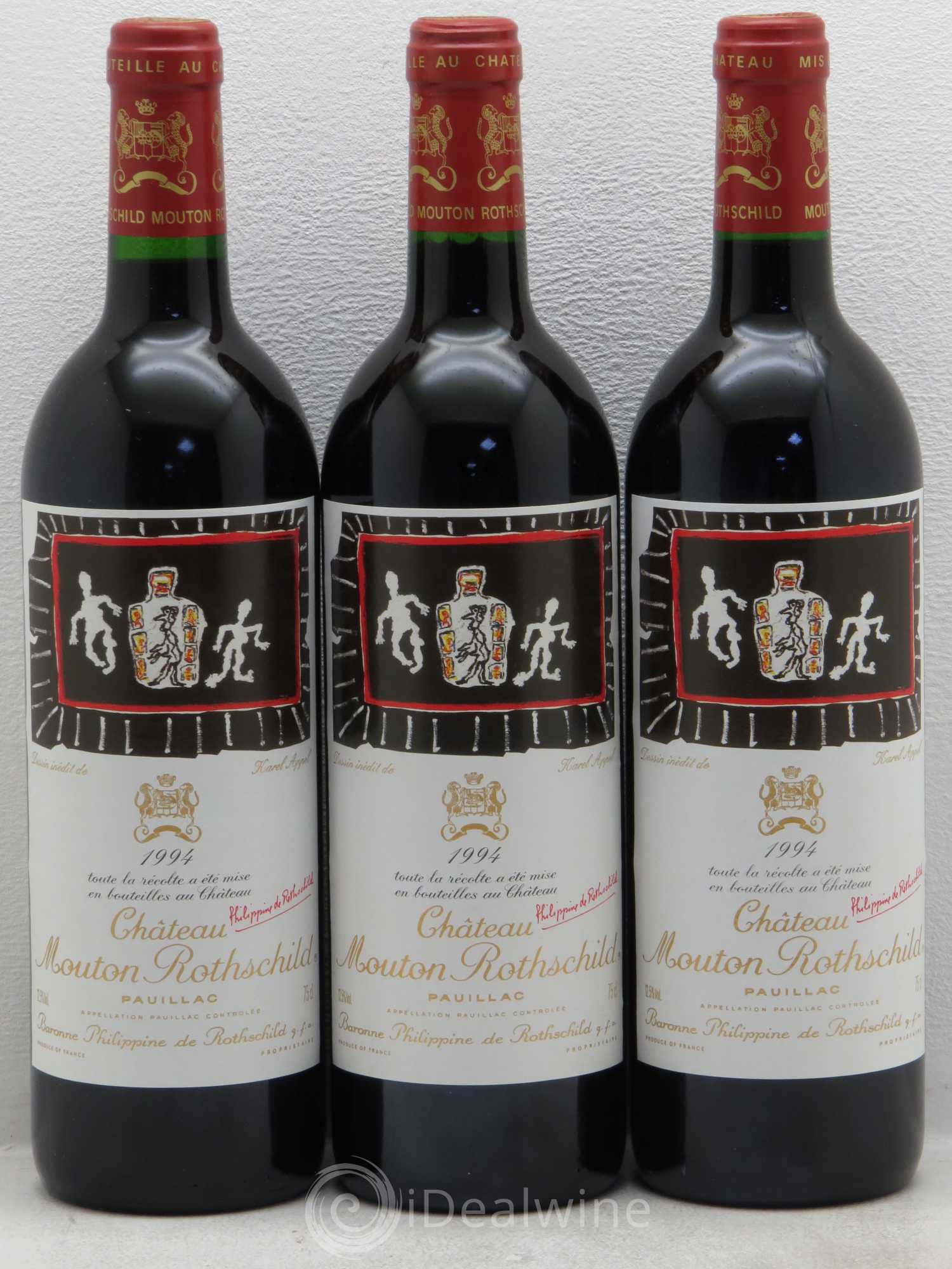 Château Mouton Rothschild 1er Grand Cru Classé 1994 - Lot de 12 bouteilles - 4