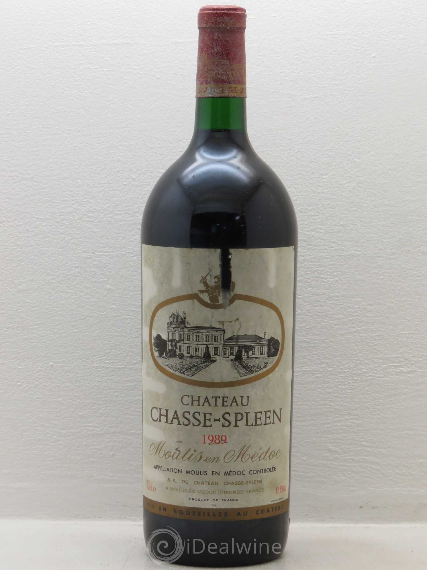 Château Chasse Spleen 1989 - Lot de 1 magnum - 0