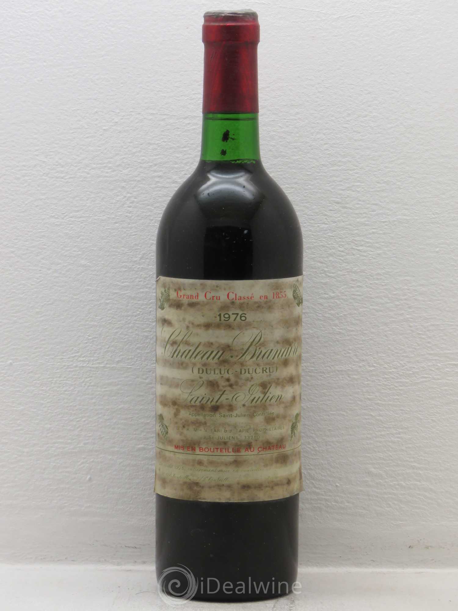 Château Branaire Ducru 4ème Grand Cru Classé 1976 - Lot de 1 bouteille - 0
