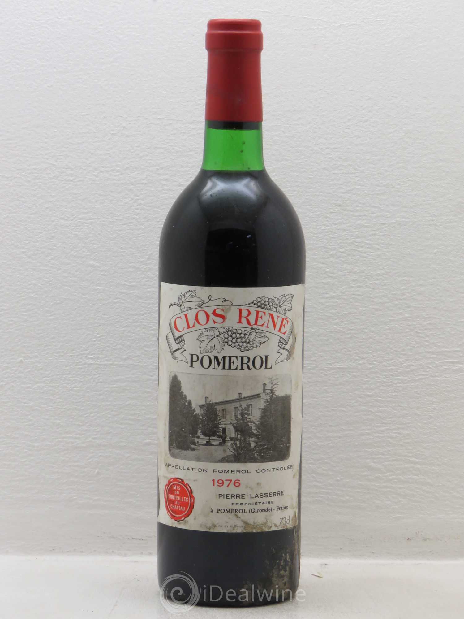 Clos René 1976 - Posten von 1 Flasche - 0