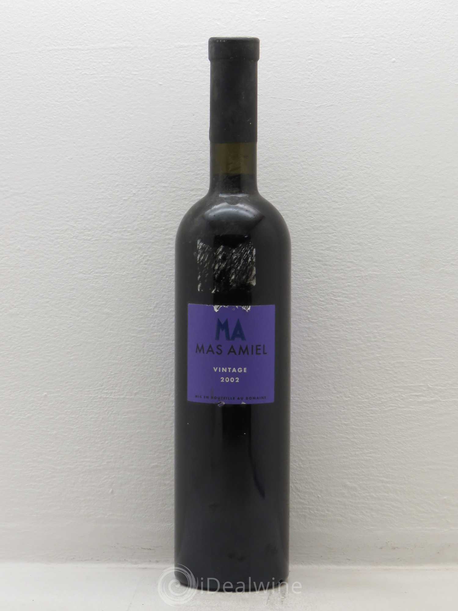 Maury Mas Amiel 2002 - Lot de 1 bouteille - 0