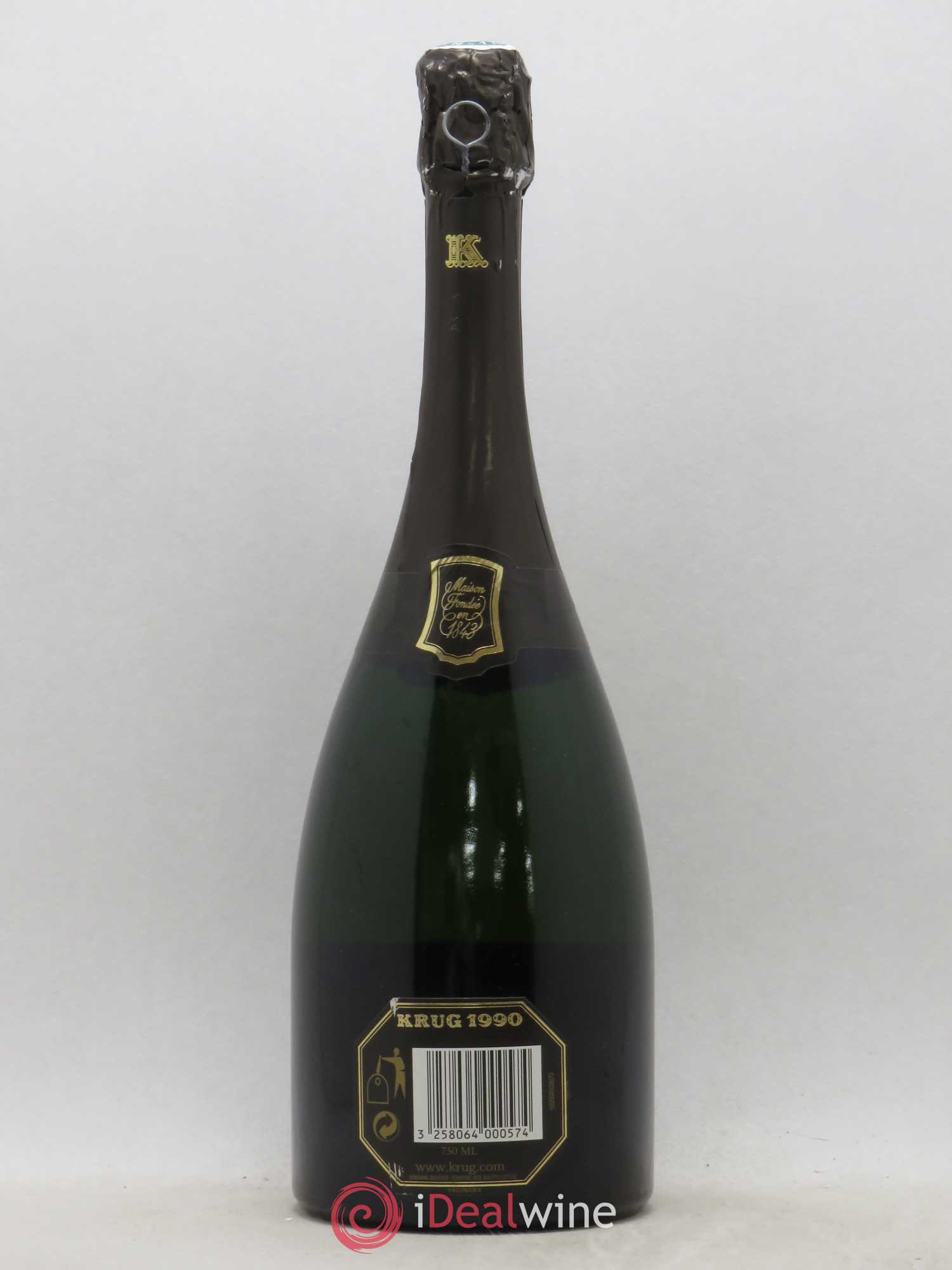 Vintage Krug 1990 - Lot de 1 bouteille - 1
