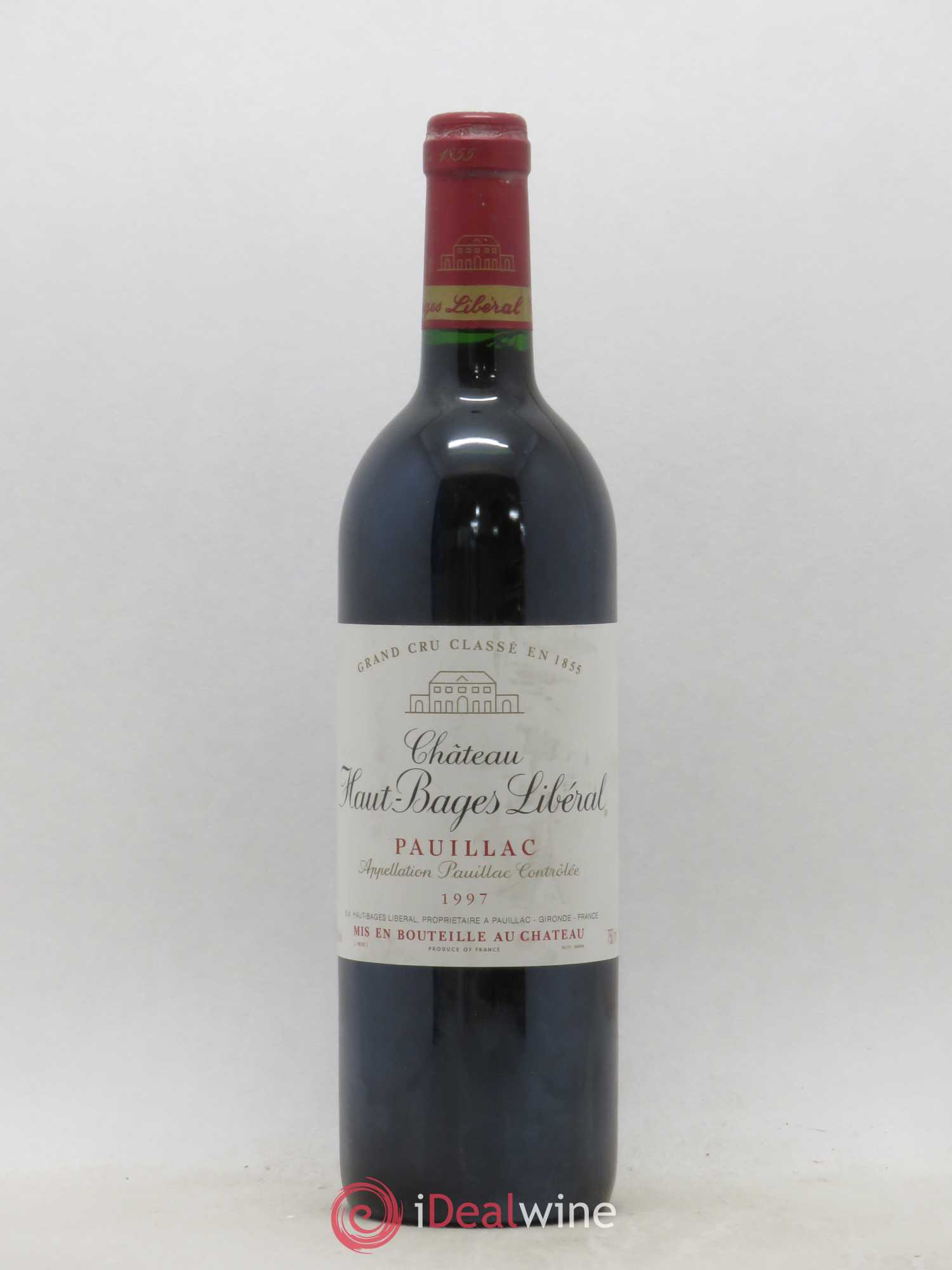Château Haut Bages Libéral 5ème Grand Cru Classé 1997 - Lot de 1 bouteille - 0