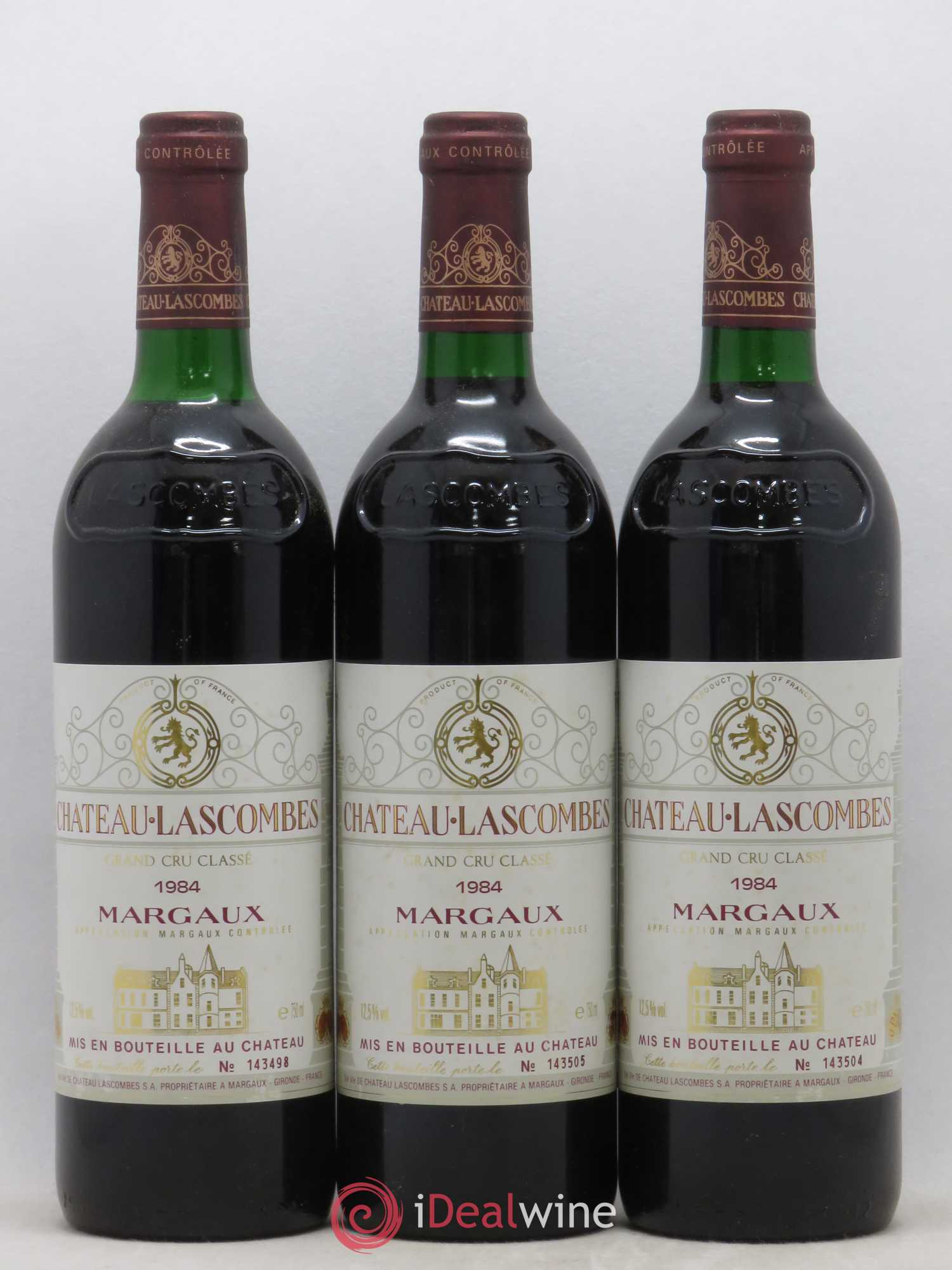 Château Lascombes 2ème Grand Cru Classé 1984 - Lot de 12 bouteilles - 1