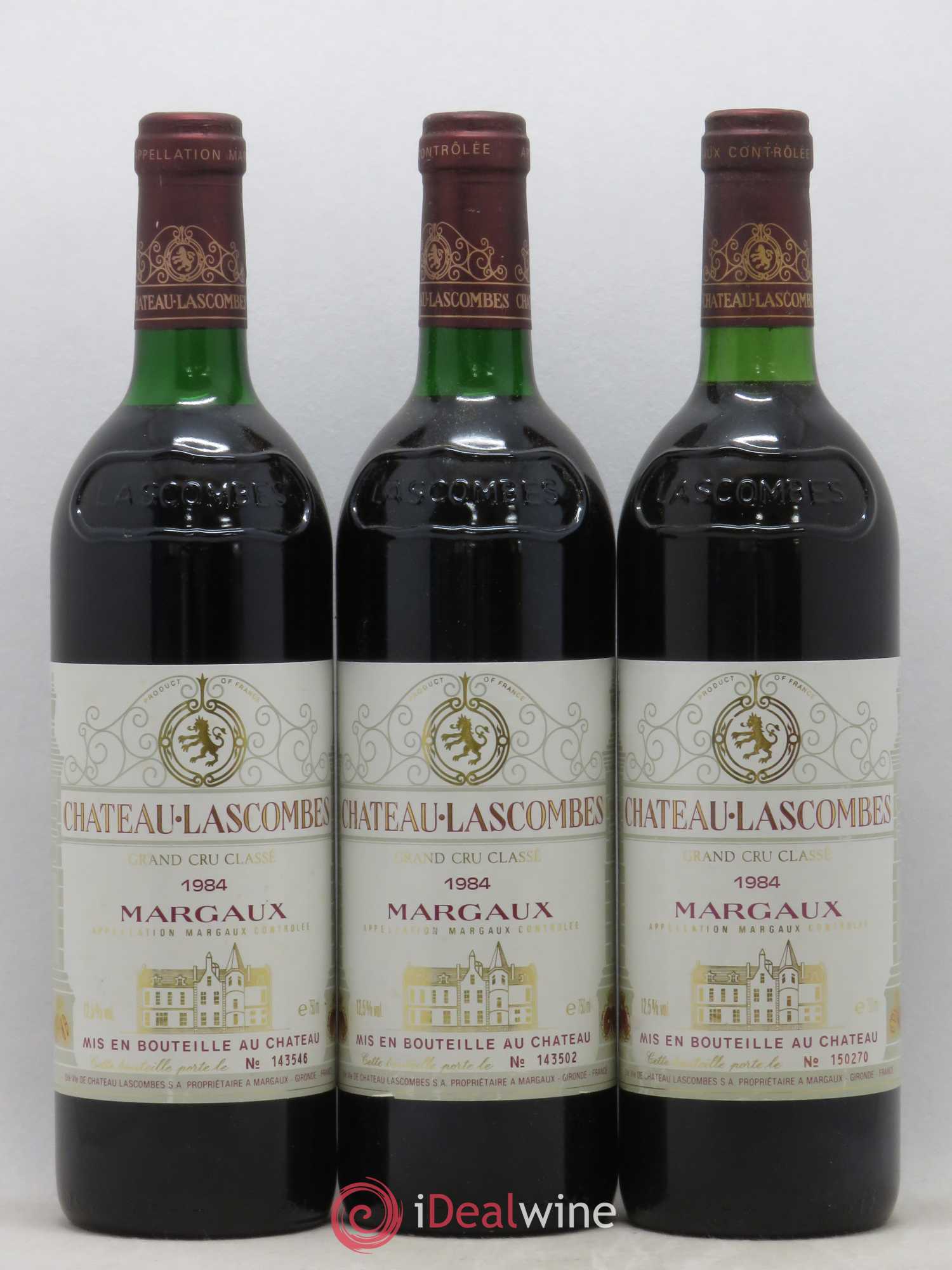 Château Lascombes 2ème Grand Cru Classé 1984 - Lot de 12 bouteilles - 3