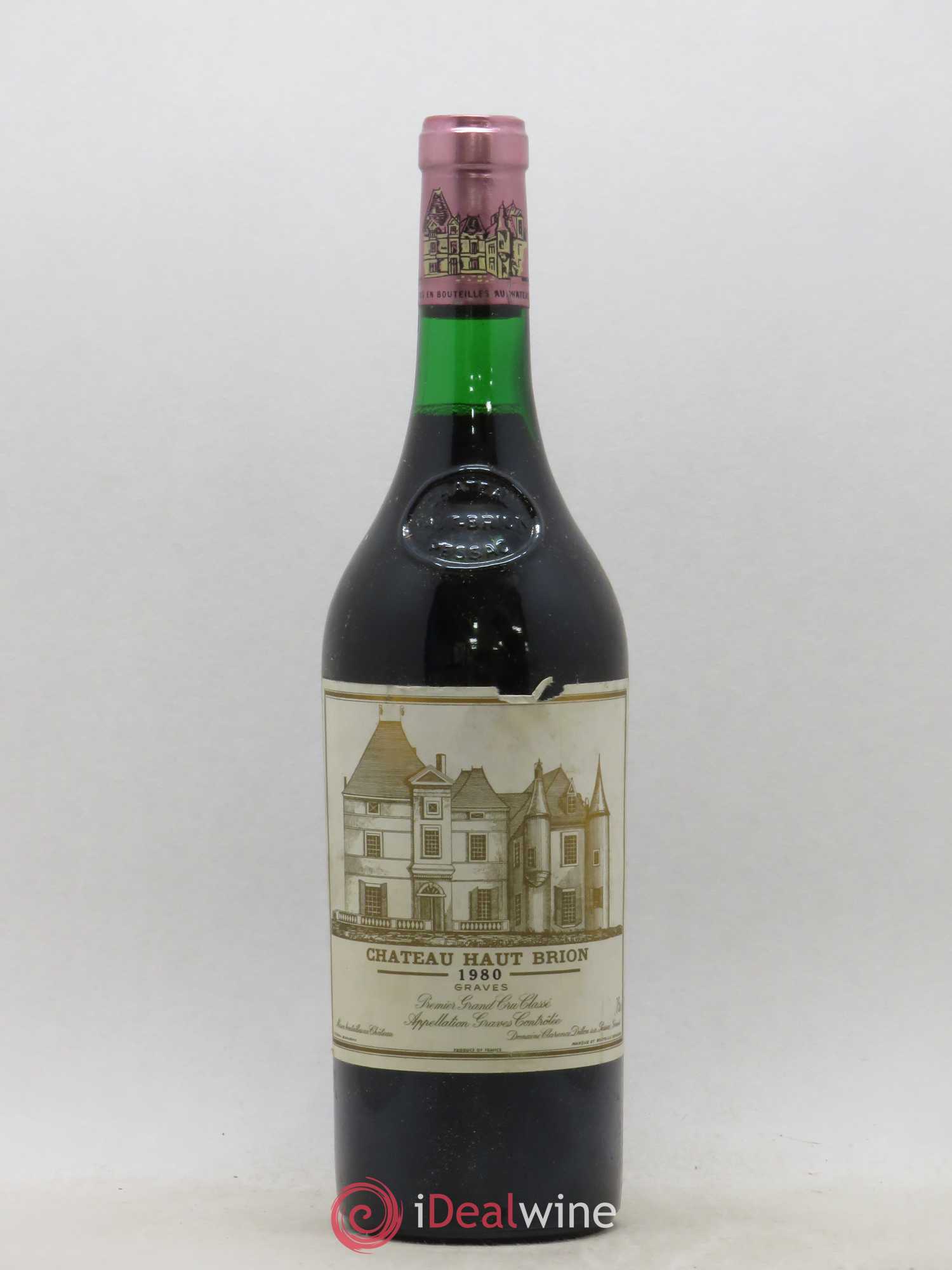 Château Haut Brion 1er Grand Cru Classé 1980 - Lot de 1 bouteille - 0
