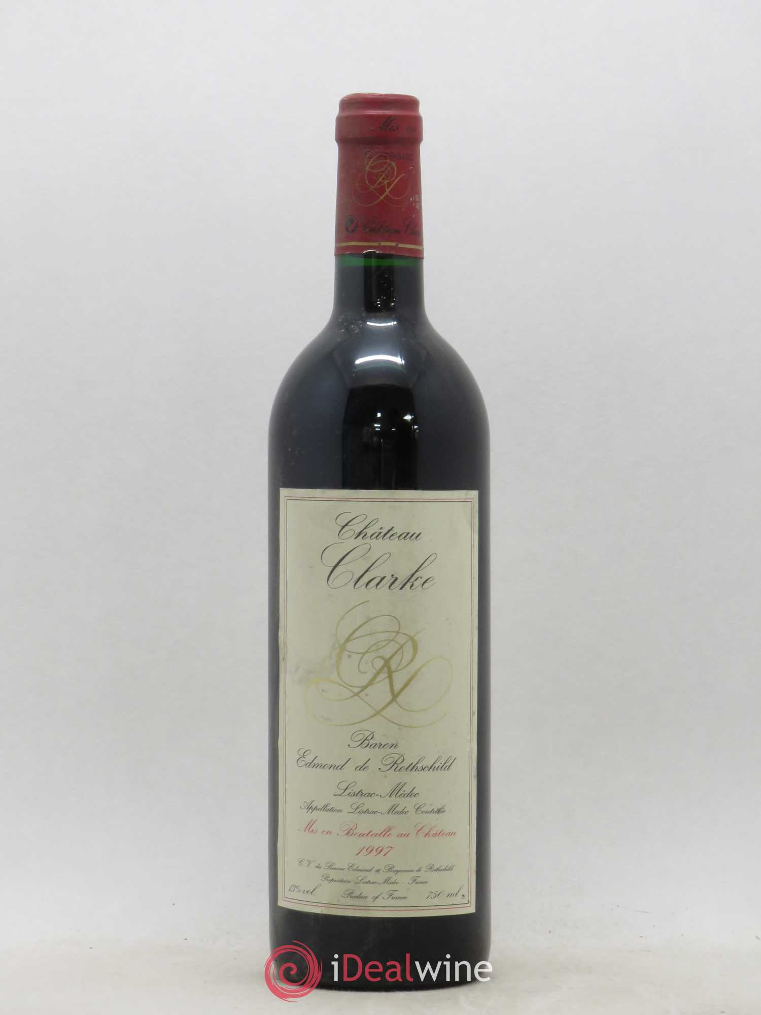 Château Clarke 1997 - Lot de 1 bouteille - 0