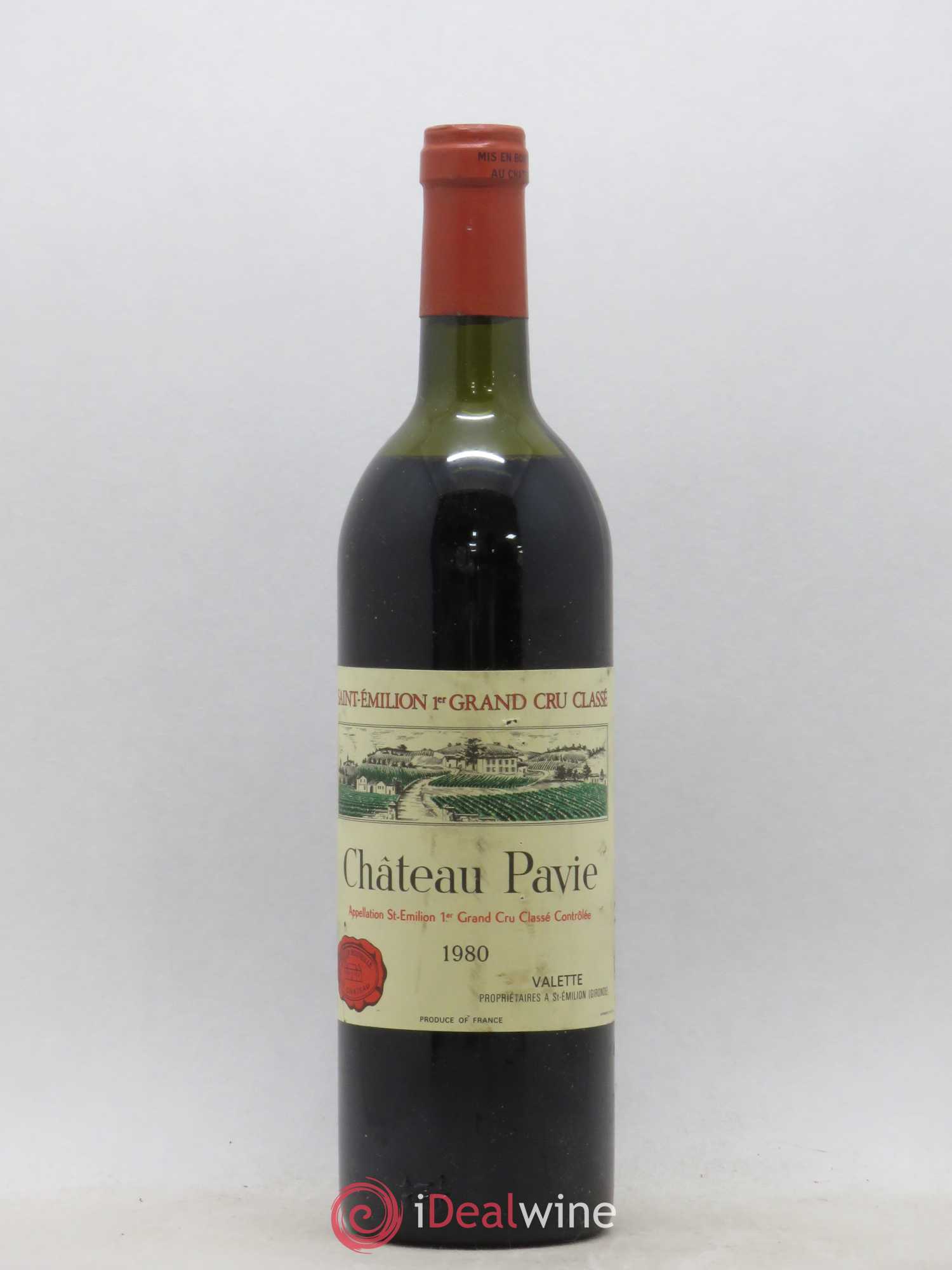 Château Pavie 1er Grand Cru Classé A 1980 - Lot de 1 bouteille - 0