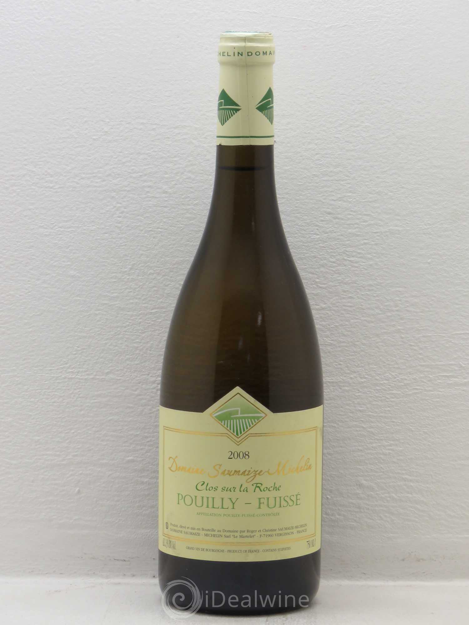 Pouilly-Fuissé Sauvaize Michelin Clos Sous La Roche 2008 - Posten von 1 Flasche - 0