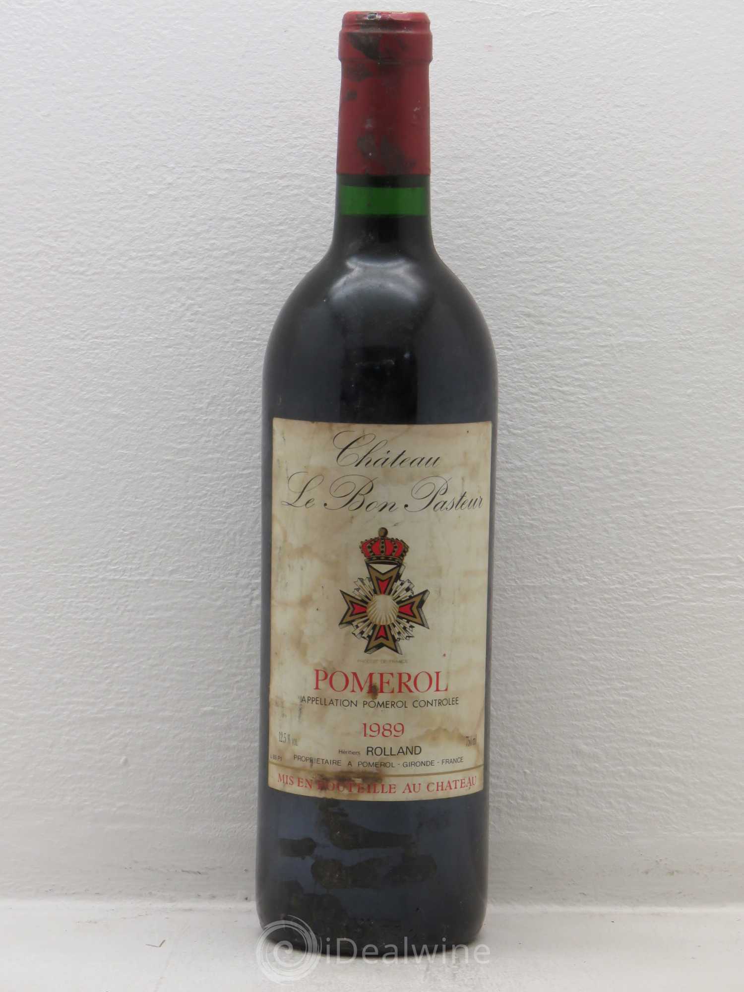 Château le Bon Pasteur 1989 - Lot de 1 bouteille - 0