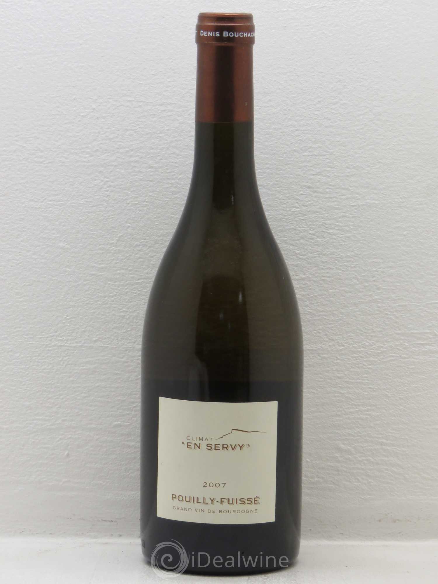 Pouilly-Fuissé Denis Bouchacourt En Servy 2007 - Posten von 1 Flasche - 0