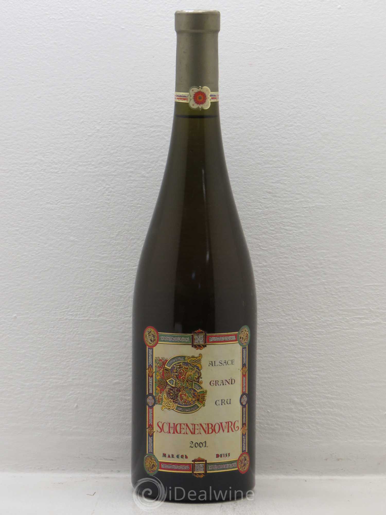 Alsace Grand Cru Schoenenbourg Marcel Deiss (Domaine) 2001 - Lot de 1 bouteille - 0