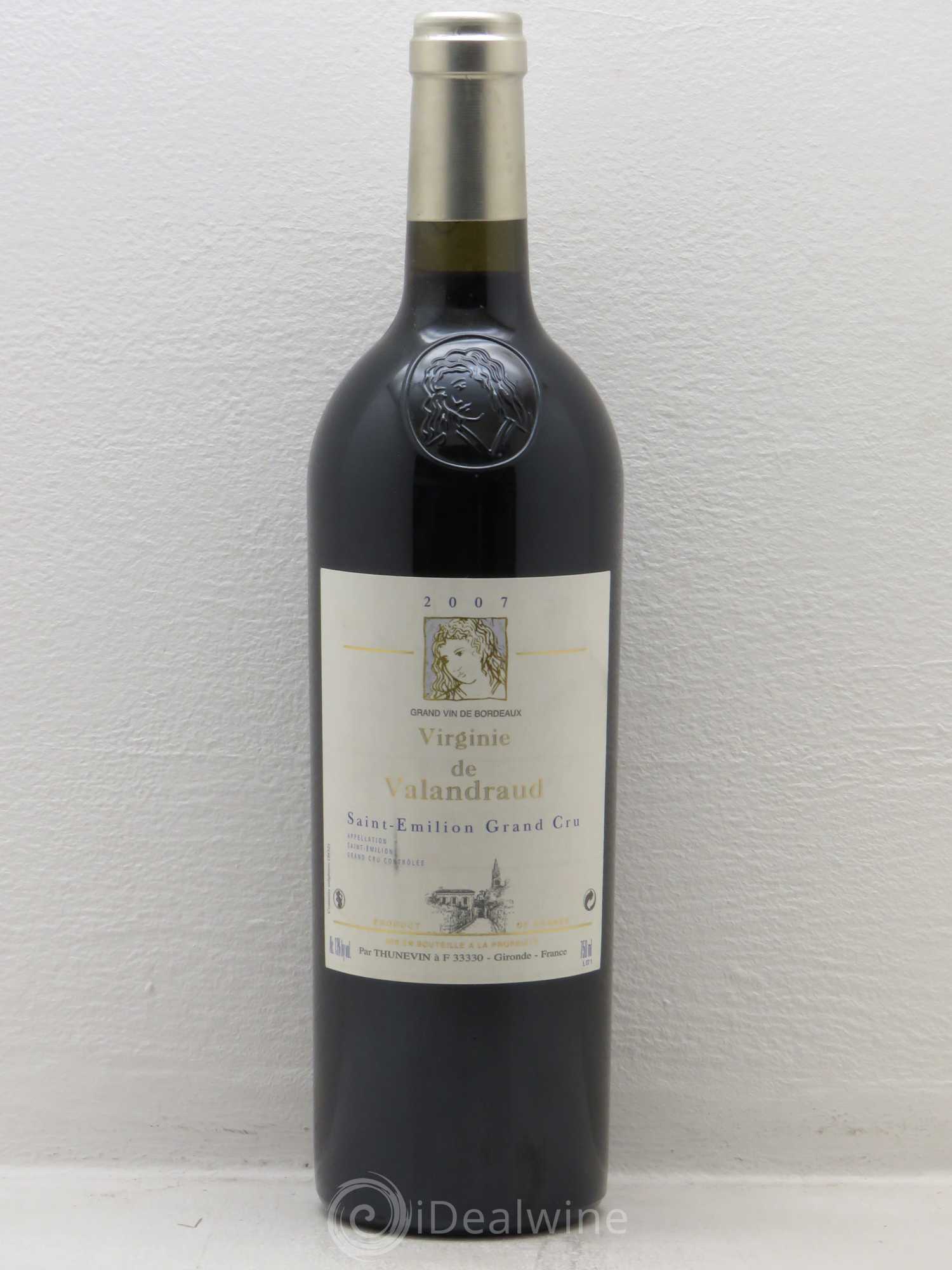 Virginie de Valandraud 2007 - Lot de 1 bouteille - 0