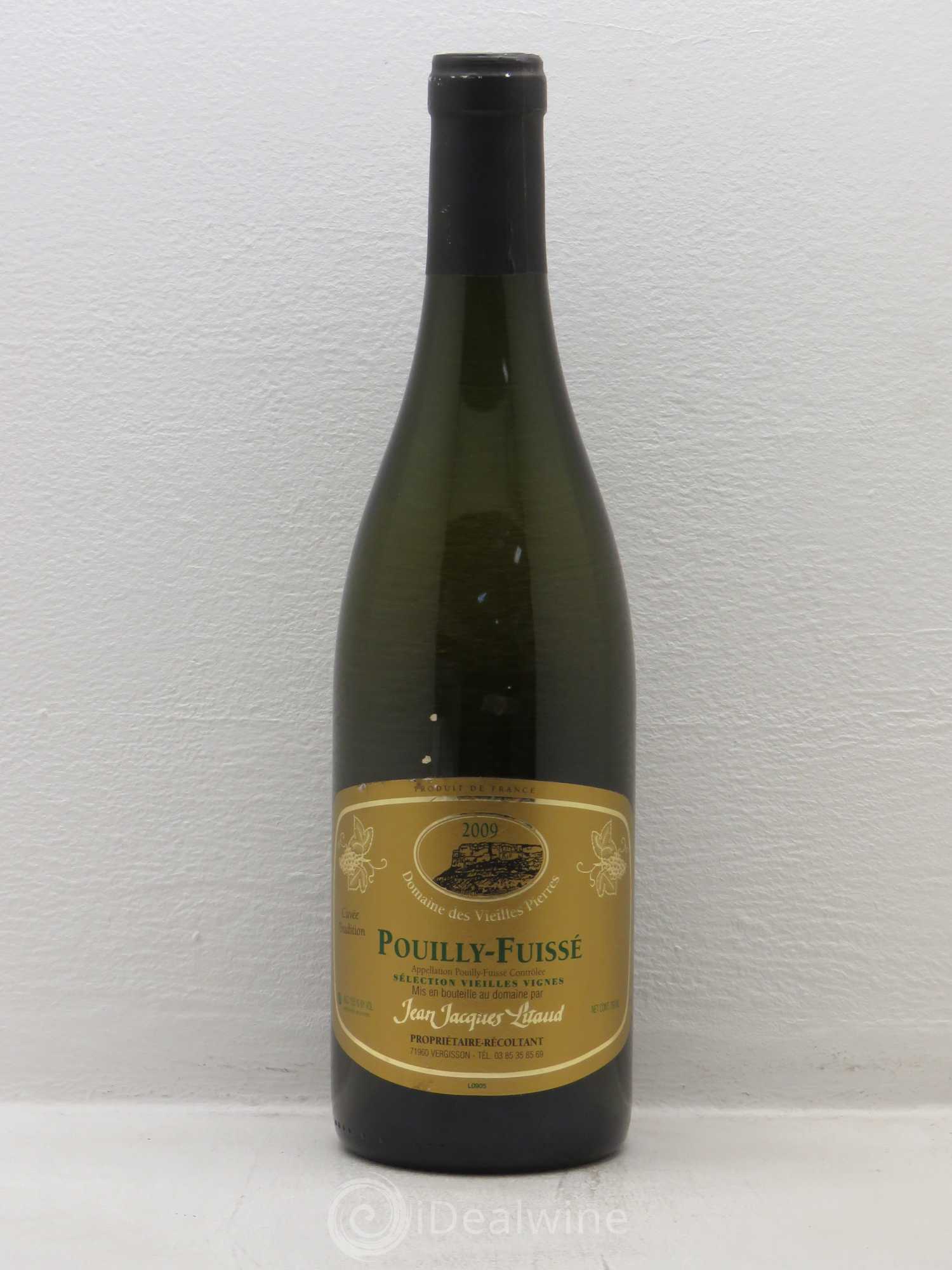 Pouilly-Fuissé Domaine Des Vieilles Vignes Pierres 2009 - Posten von 1 Flasche - 0