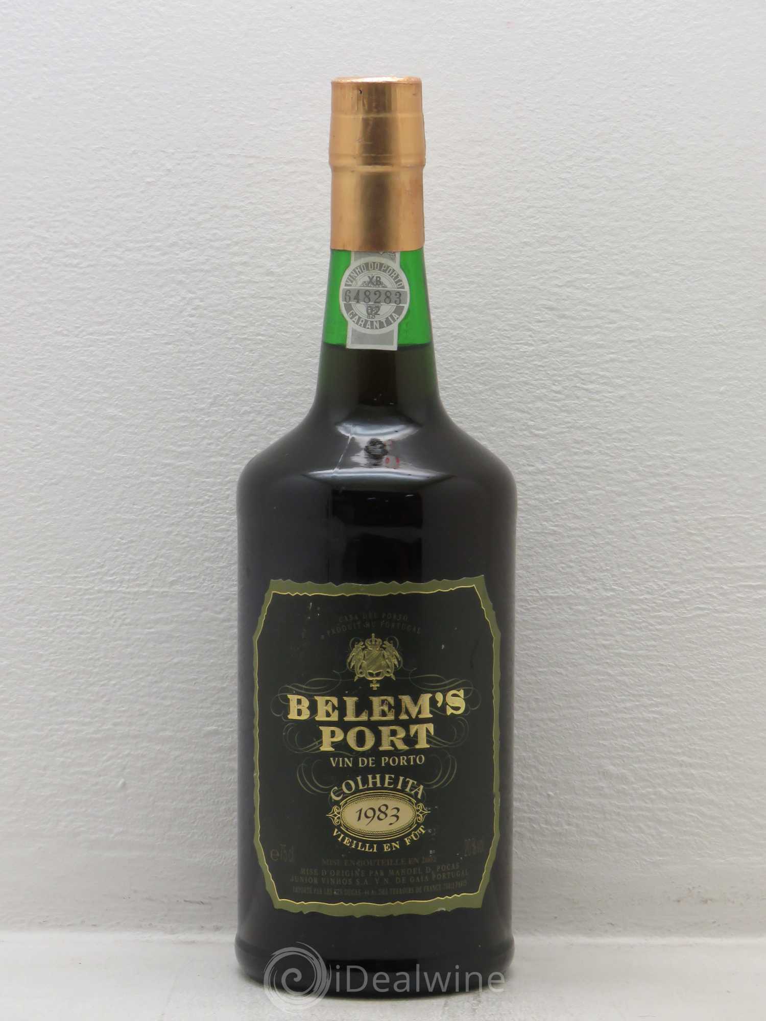 Porto Bellem's Colheita 1983 - Posten von 1 Flasche - 0
