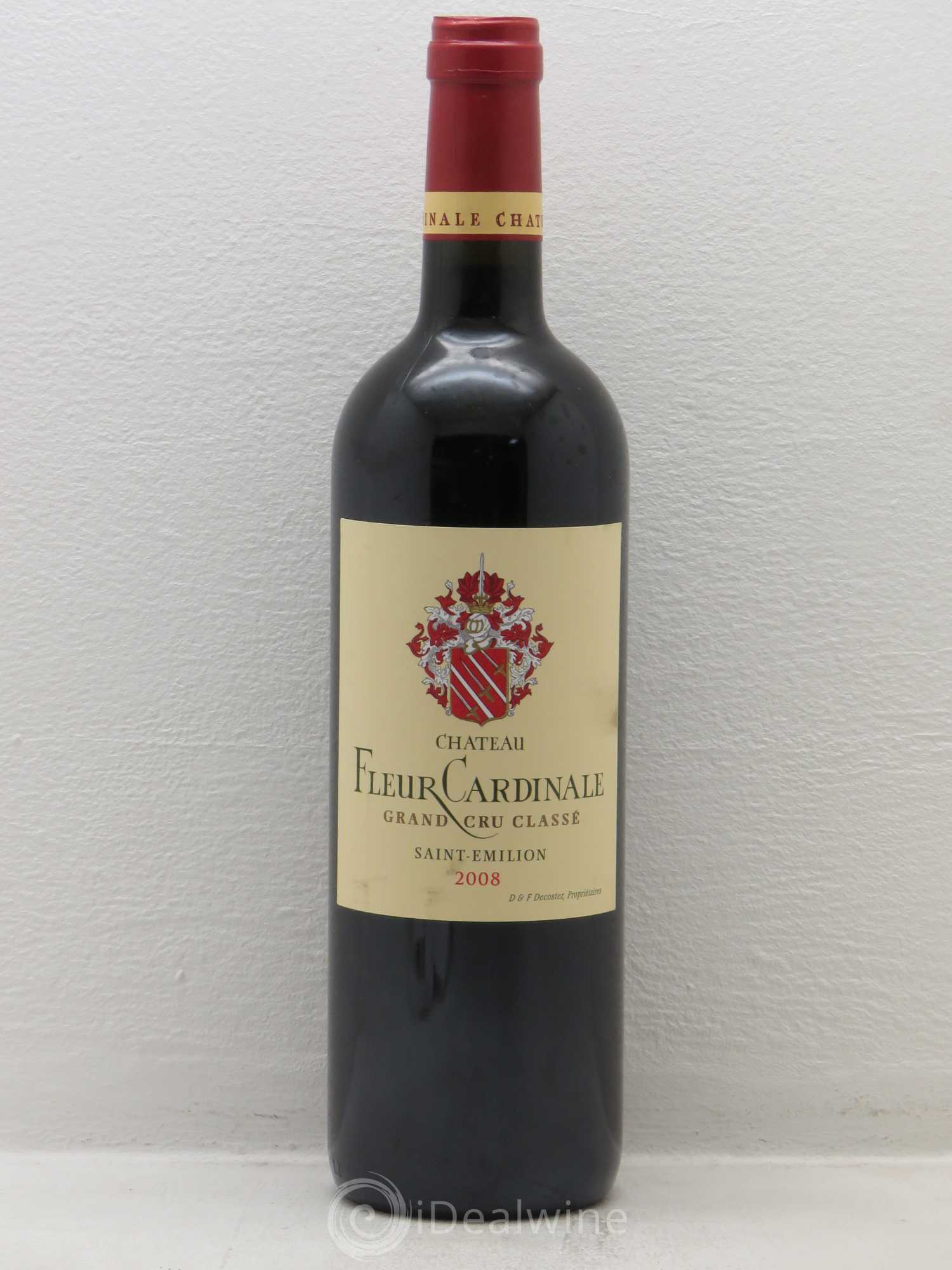 Château Fleur Cardinale Grand Cru Classé 2008 - Lot de 1 bouteille - 0
