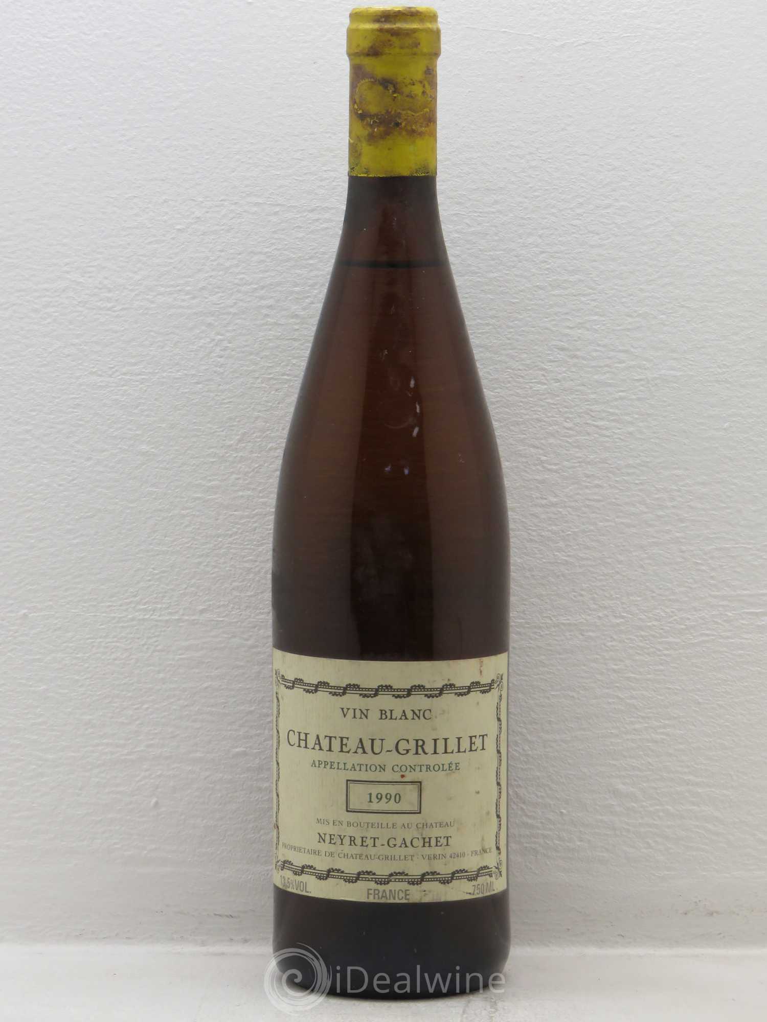 Château Grillet Château-Grillet 1990 - Lot de 1 bouteille - 0