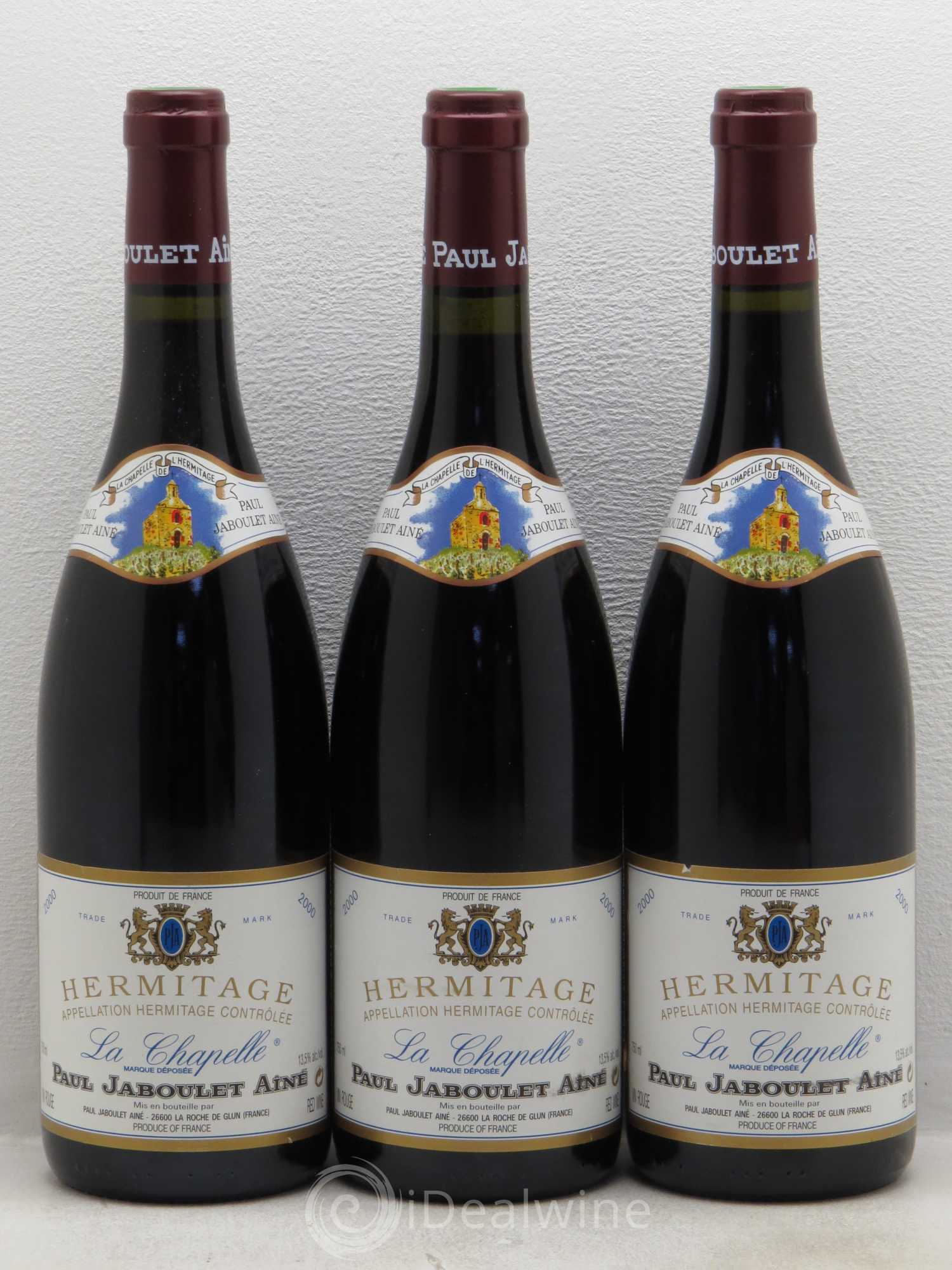 Hermitage La Chapelle Paul Jaboulet Ainé 2000 - Lot de 6 bouteilles - 2