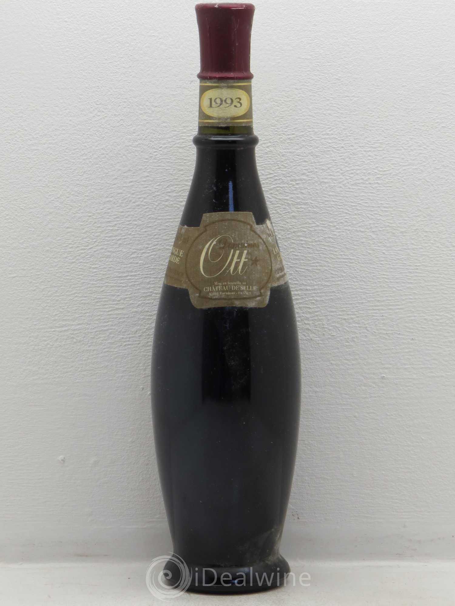 Côtes de Provence Château de Selle 1993 - Posten von 1 Flasche - 0