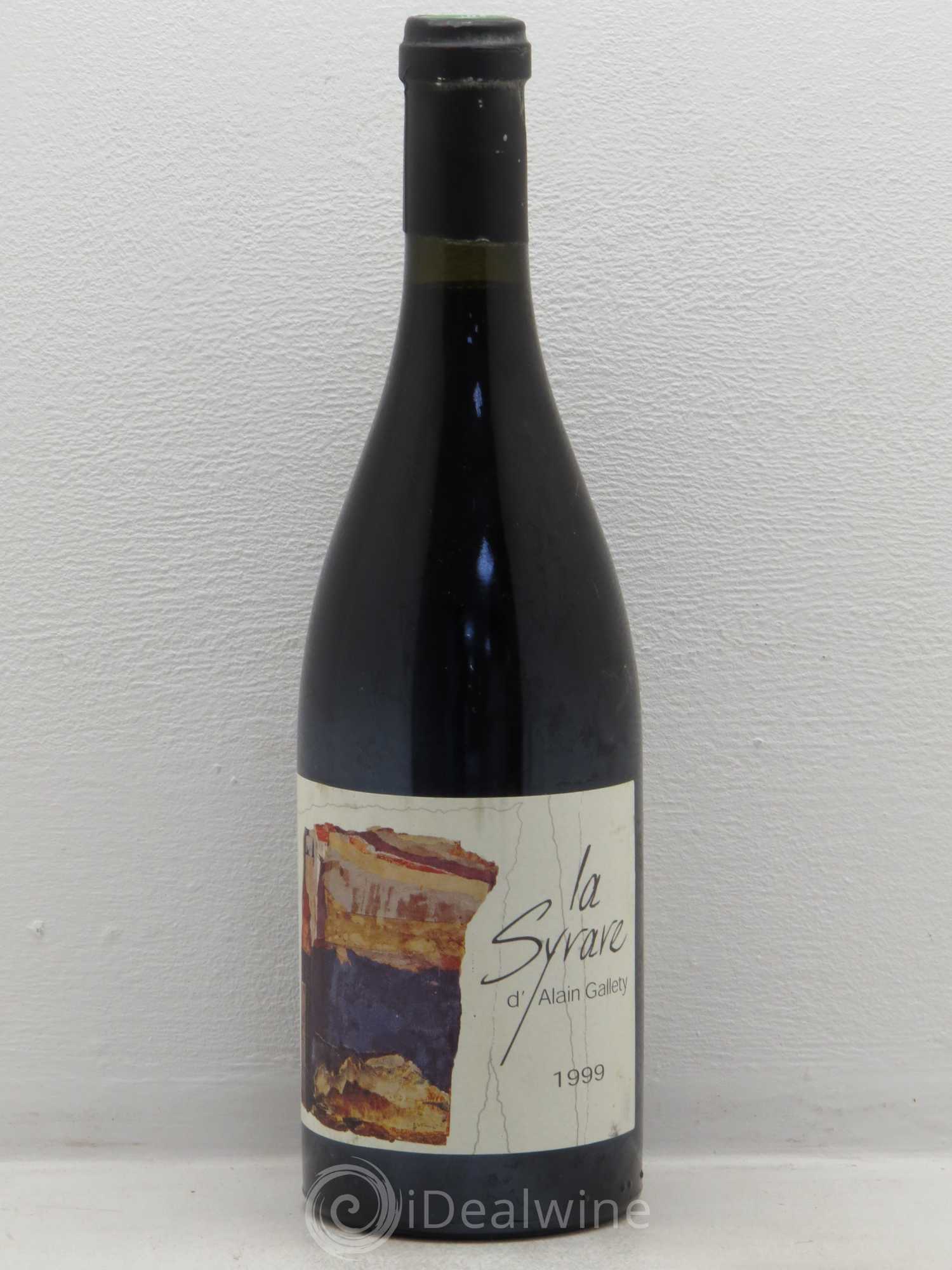 Côtes du Vivarais La Syrare Gallety (Domaine) 1999 - Lot de 1 bouteille - 0