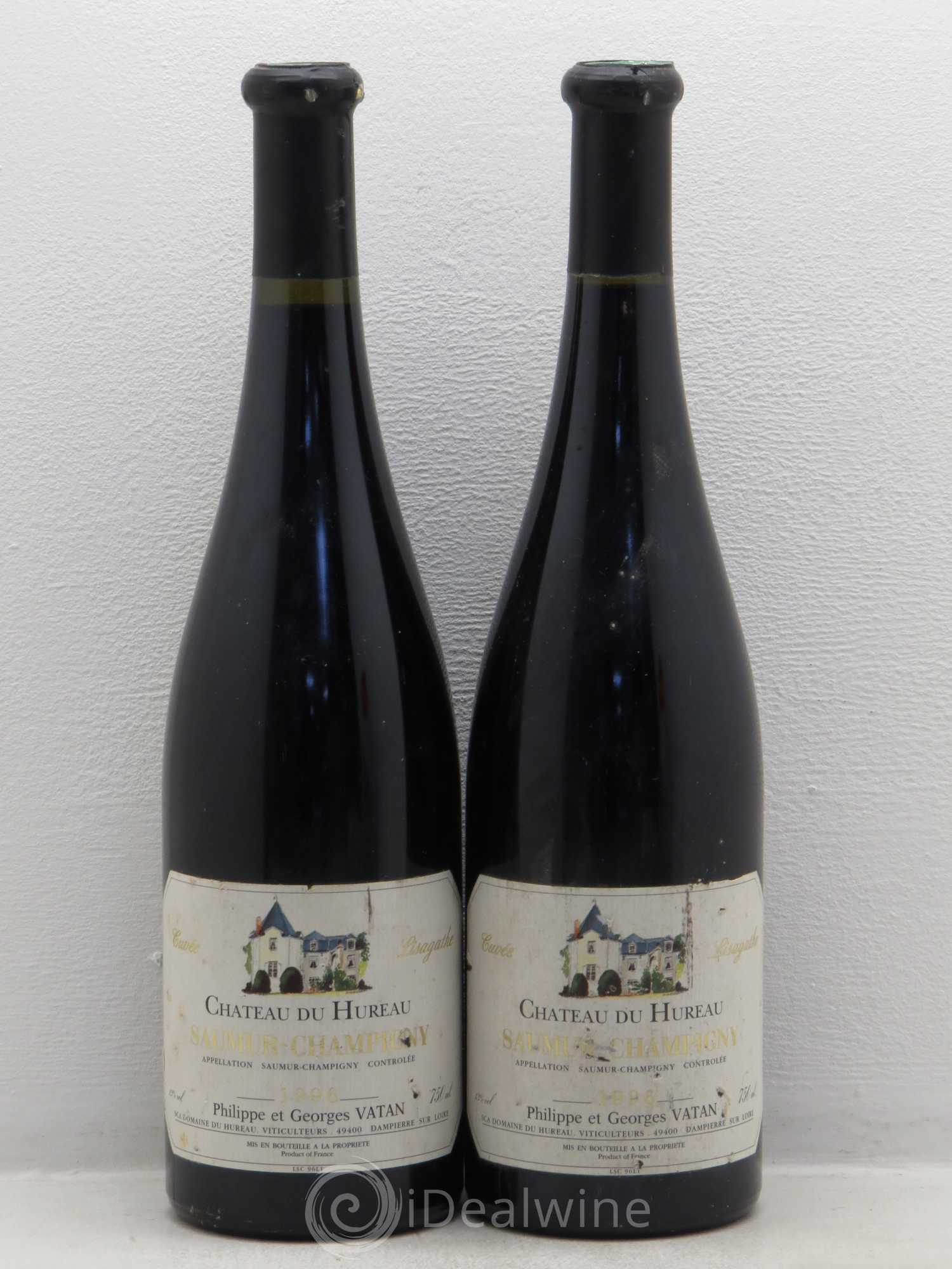Saumur-Champigny Lisagathe Château du Hureau 1996 - Lot de 2 bouteilles - 0