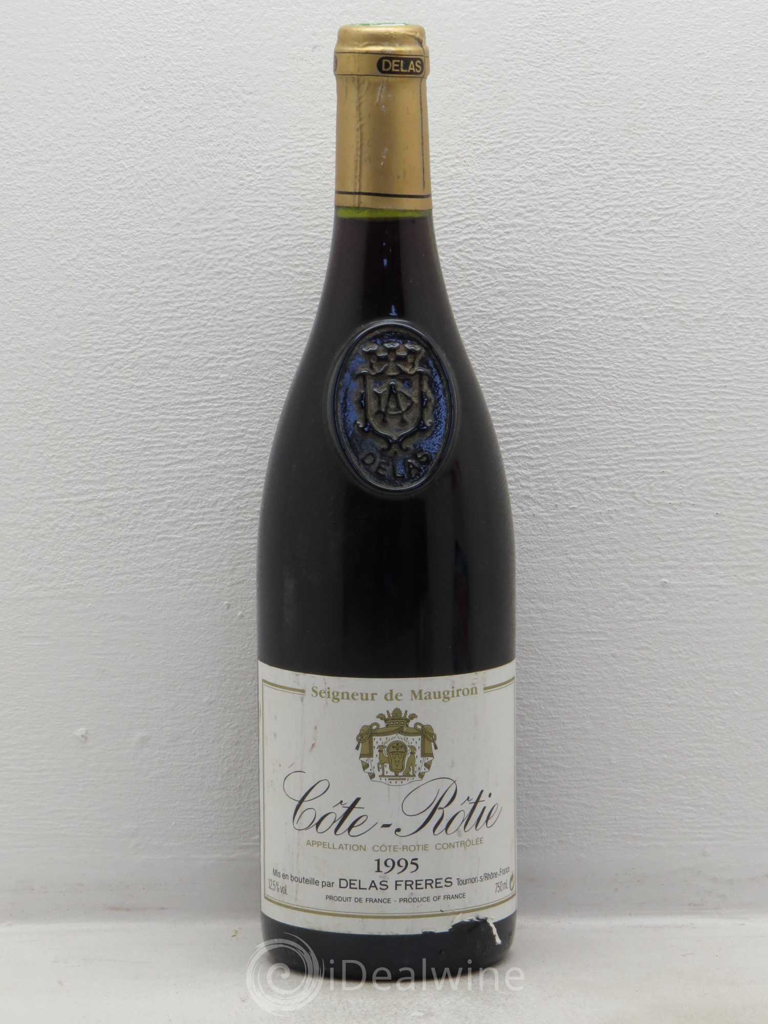 Côte-Rôtie Seigneur de Maugiron Delas Frères 1995 - Lot de 1 bouteille - 0