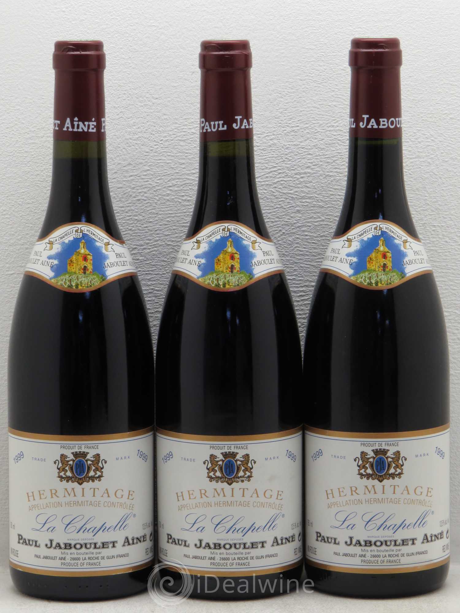 Hermitage La Chapelle Paul Jaboulet Ainé 1999 - Lot de 6 bouteilles - 2