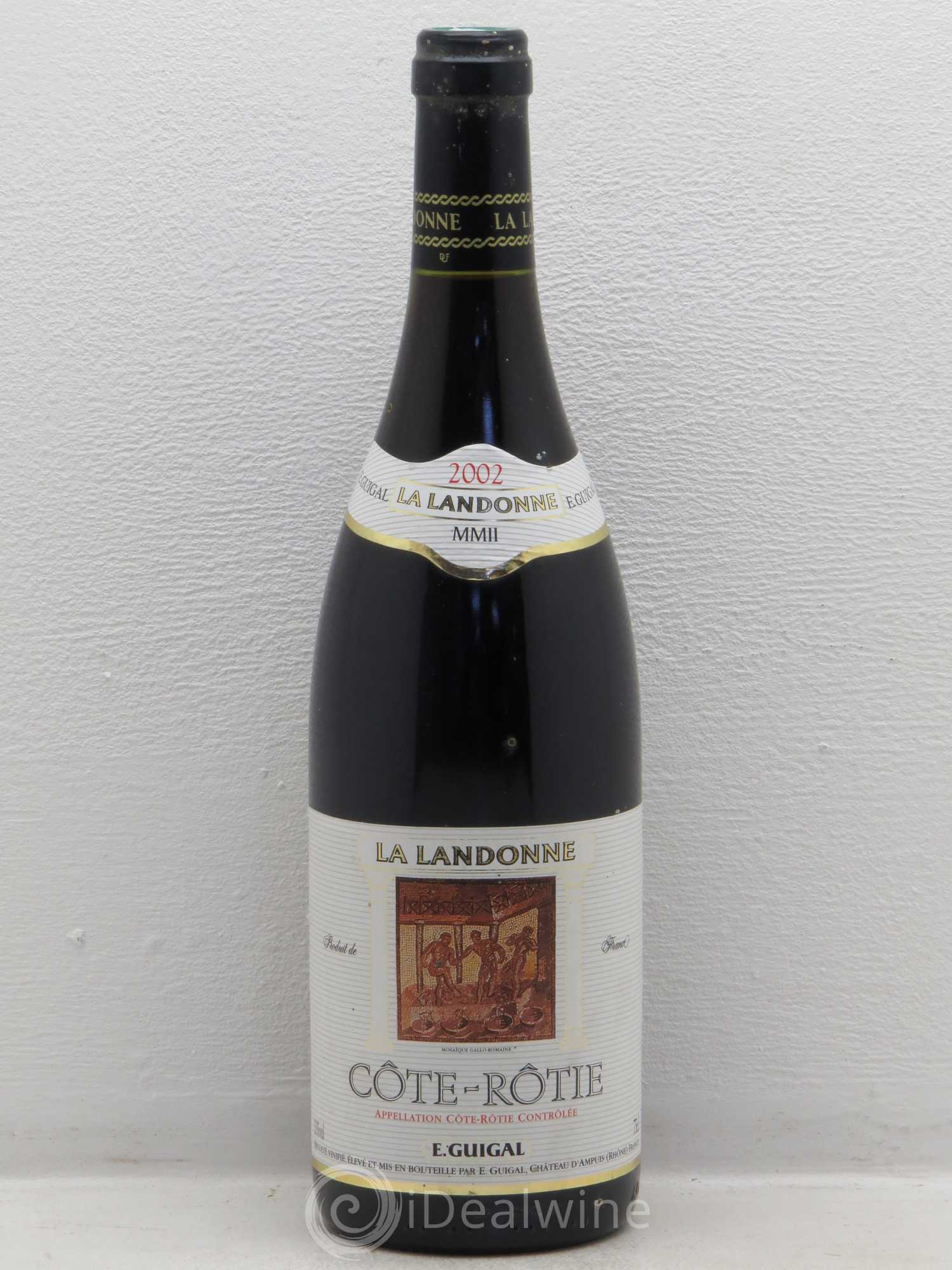 Côte-Rôtie La Landonne Guigal 2002 - Lot de 1 bouteille - 0