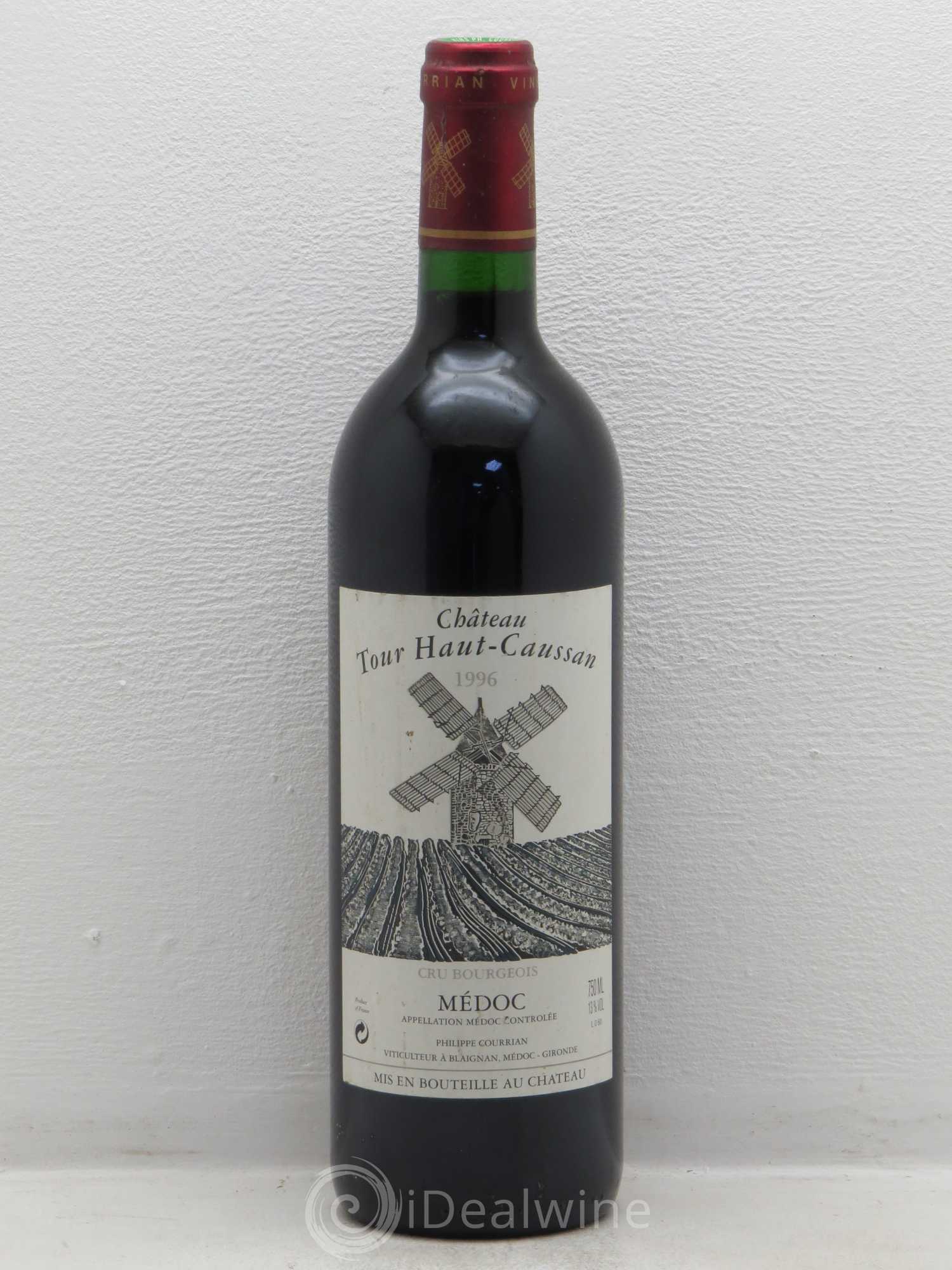 Bordeaux Tour Haut Caussan 1996 - Lot de 1 bouteille - 0