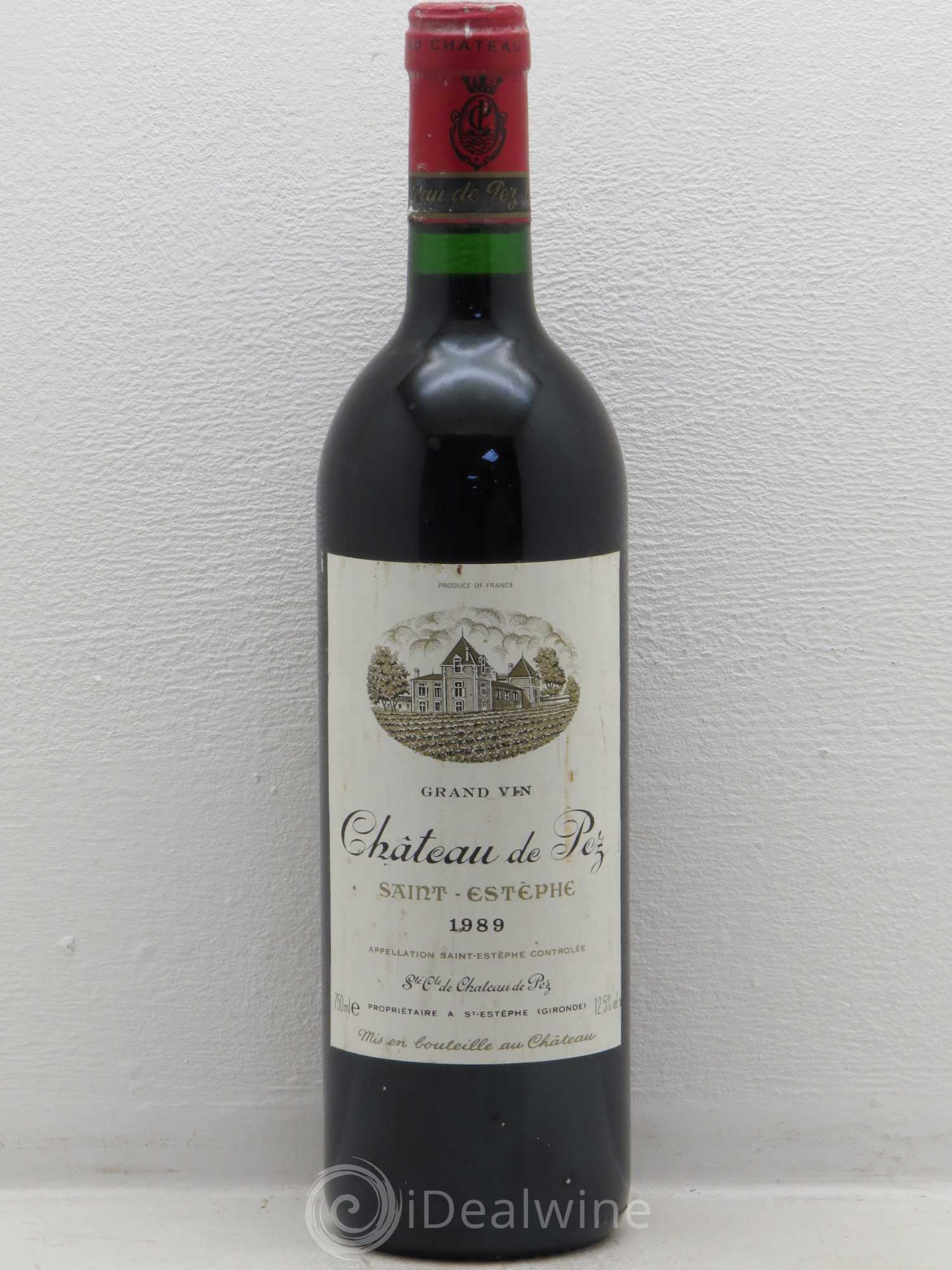 Château de Pez 1989 - Lot de 1 bouteille - 0