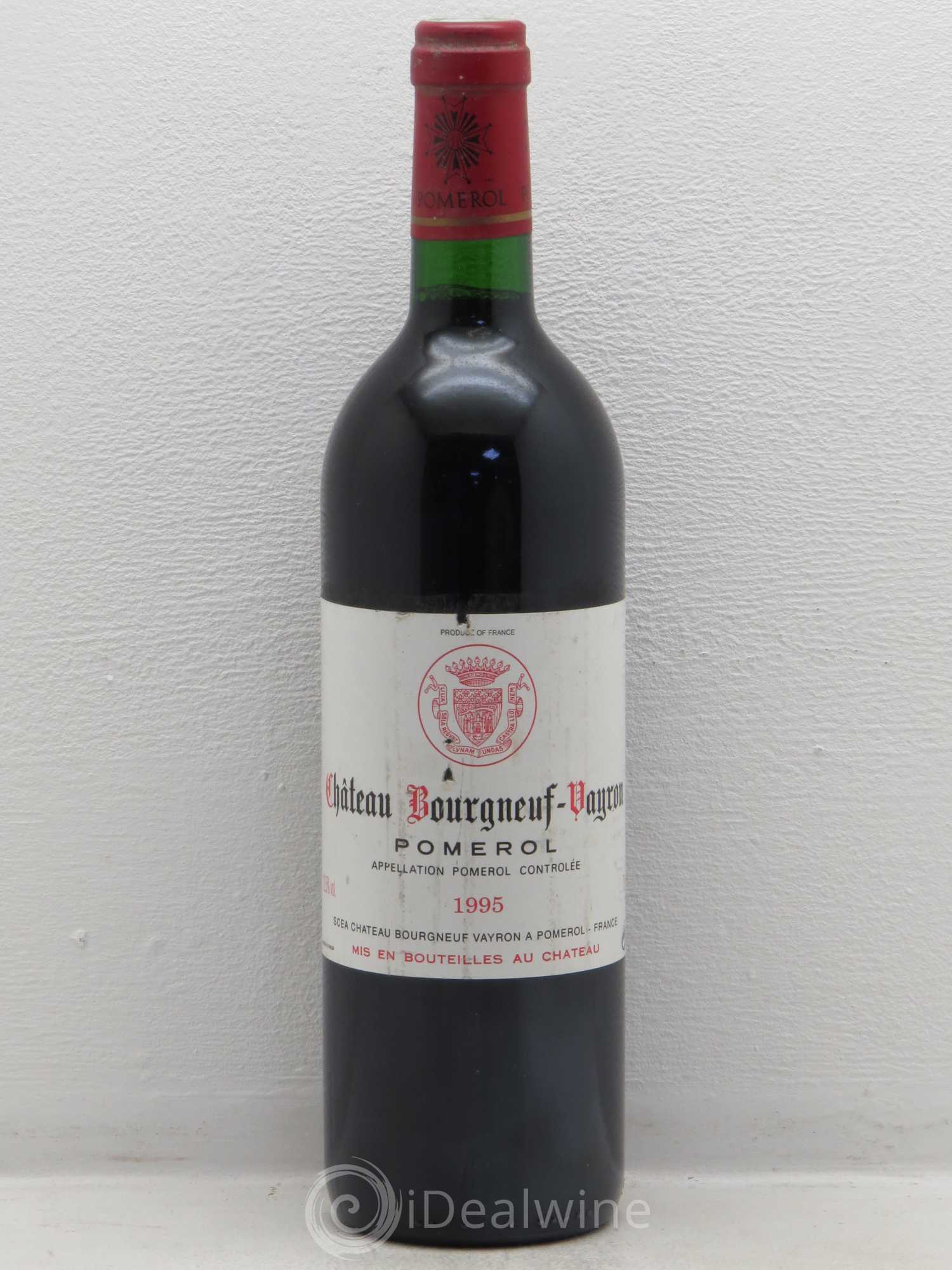 Château Bourgneuf Vayron 1995 - Lot de 1 bouteille - 0