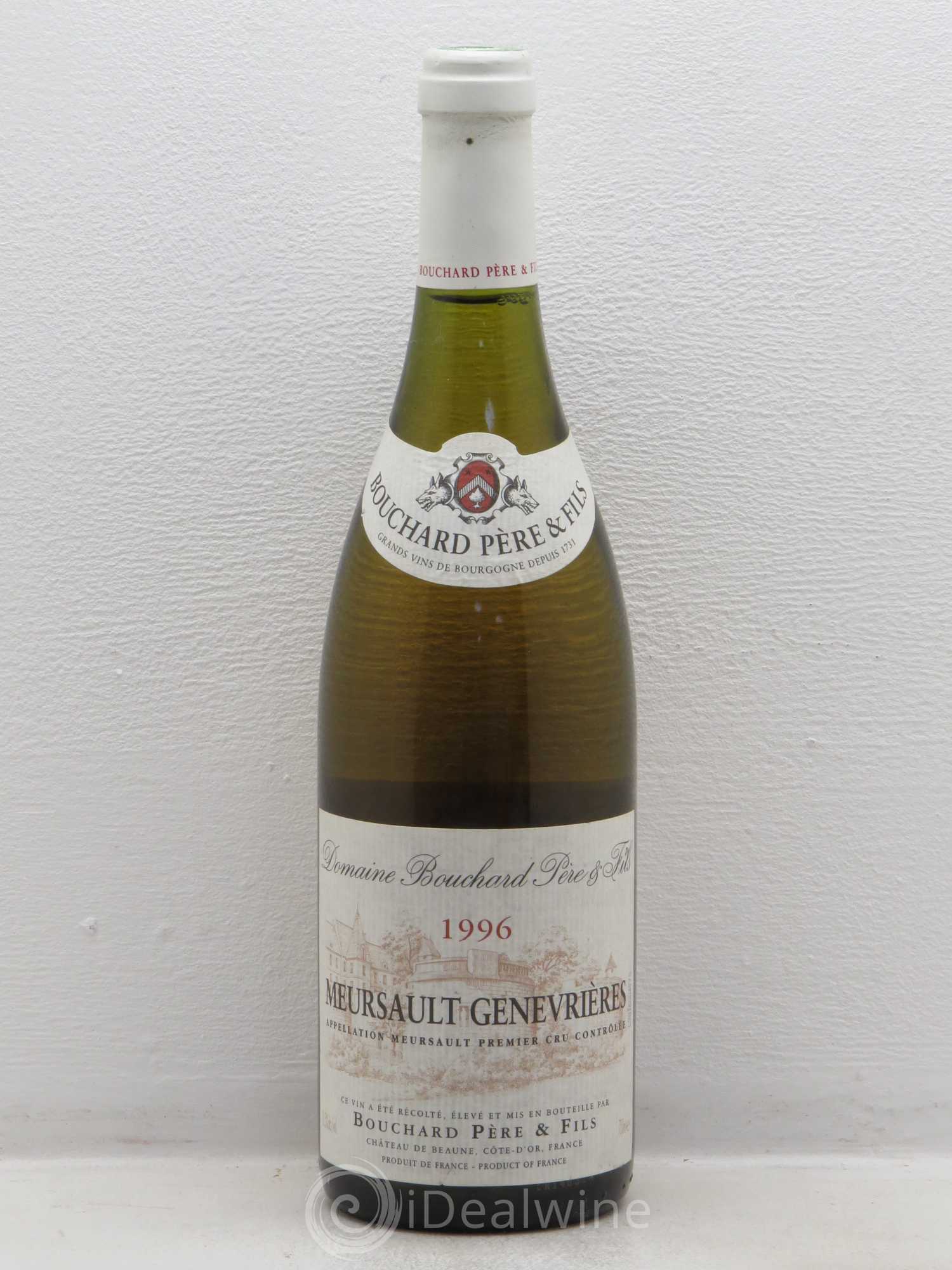 Meursault 1er Cru Genevrières Bouchard Père & Fils 1996 - Lot de 1 bouteille - 0
