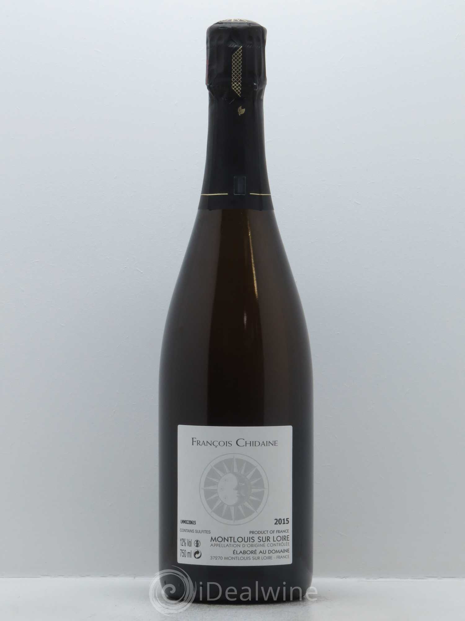 Montlouis-sur-Loire Méthode Traditionnelle François Chidaine 2015 - Lot de 1 bouteille - 1