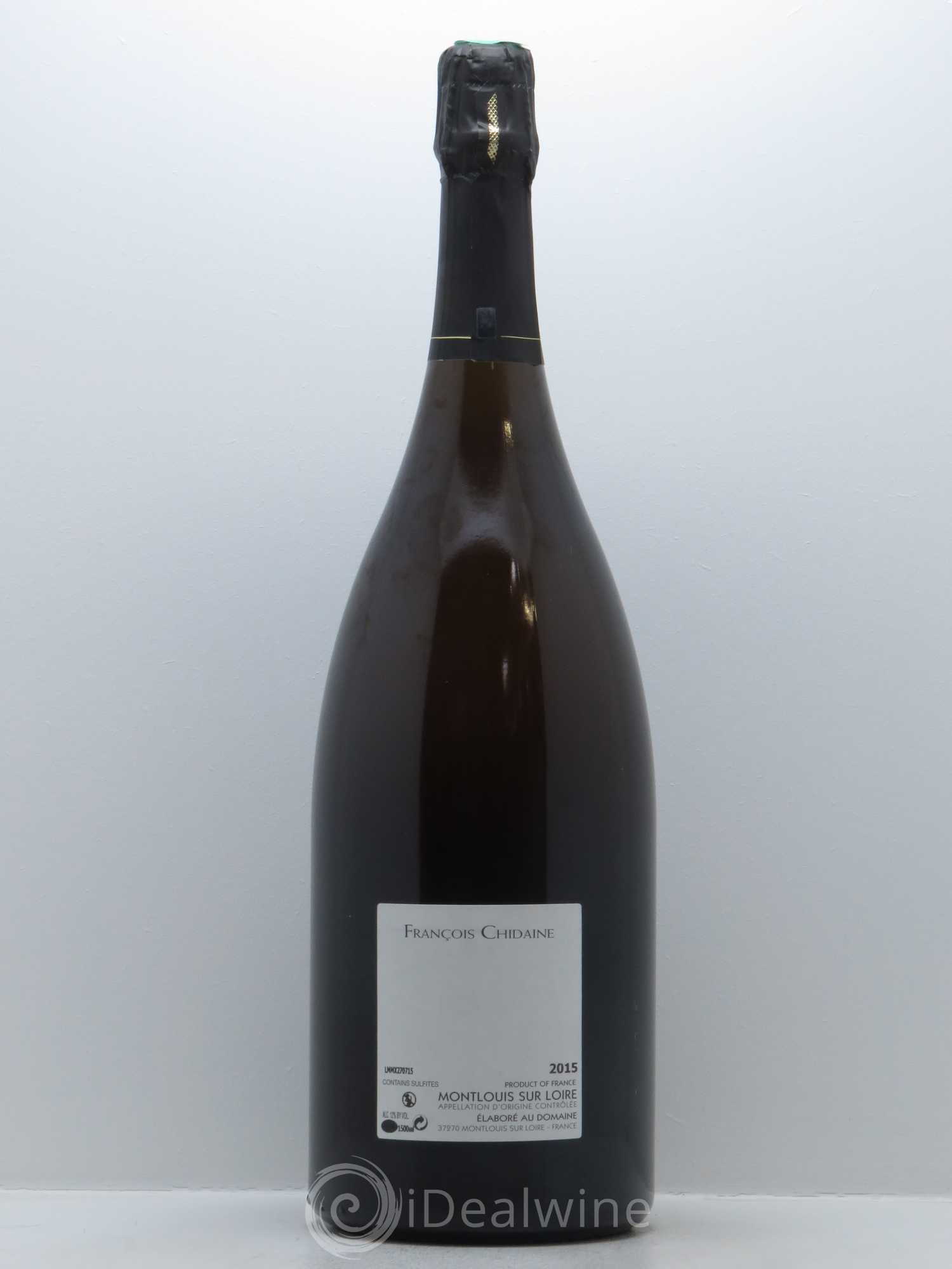 Montlouis-sur-Loire Méthode Traditionnelle François Chidaine 2015 - Lot de 1 magnum - 1