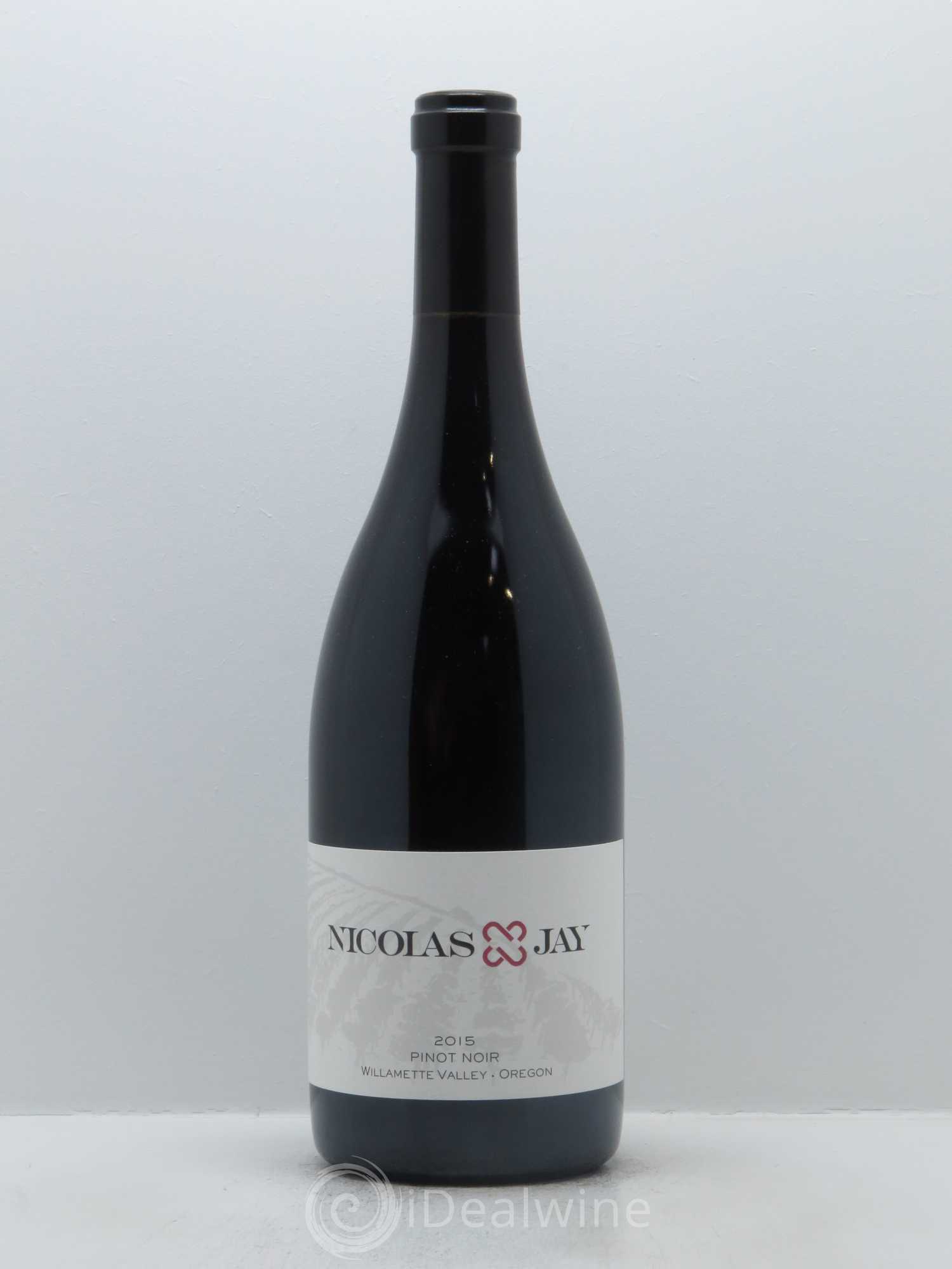 Willamette Valley Pinot Noir Nicolas Jay 2015 - Lot de 1 bouteille - 0
