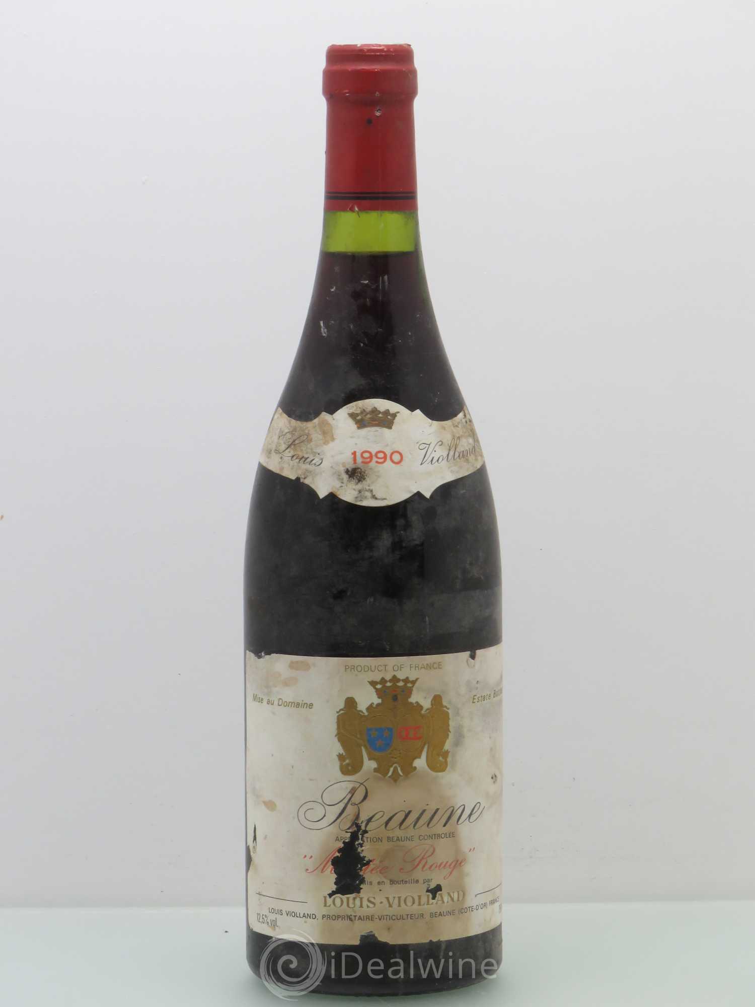 Beaune 1er Cru Montée Domaine Violand 1990 - Posten von 1 Flasche - 0