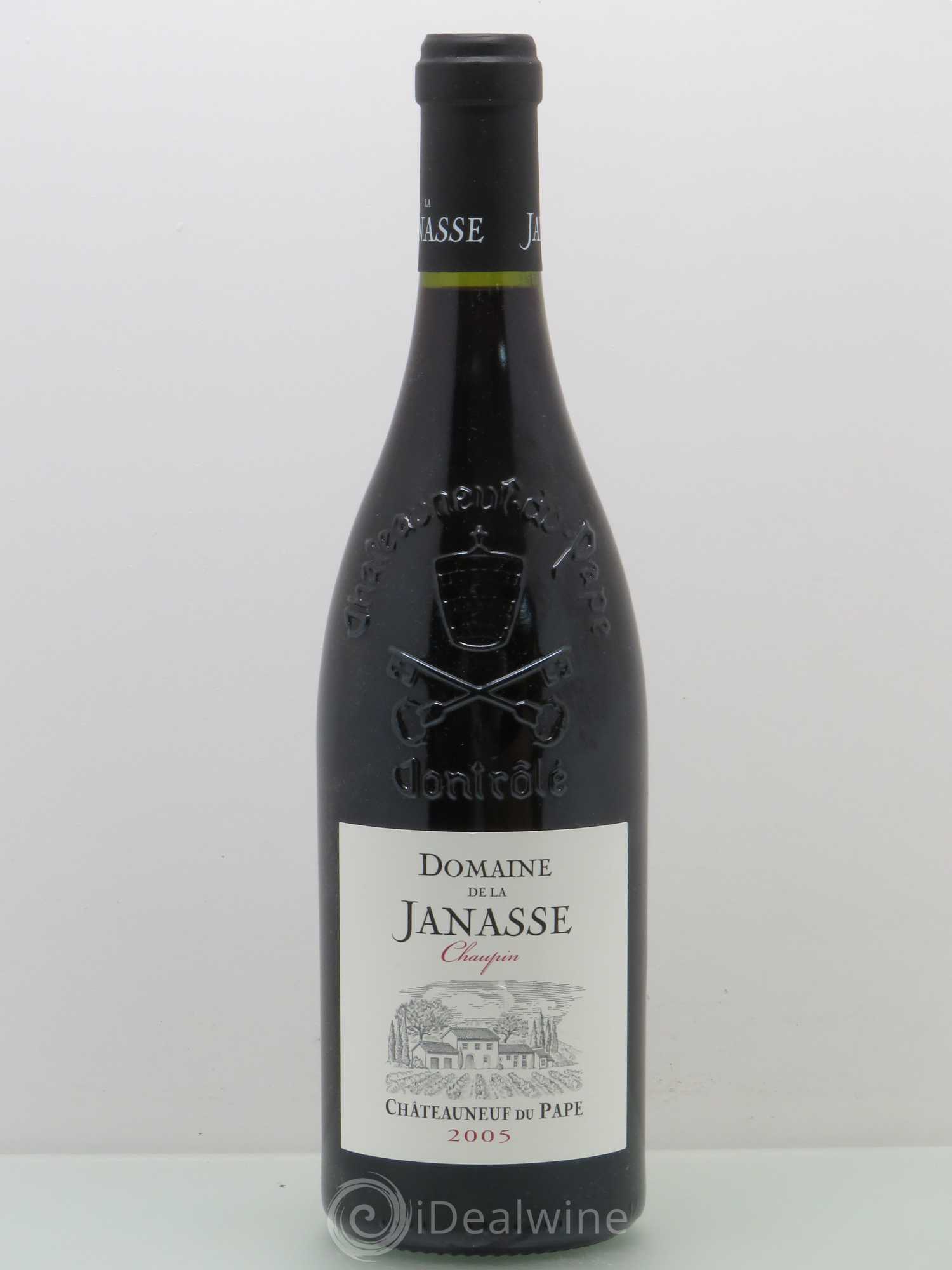 Châteauneuf-du-Pape Cuvée Chaupin La Janasse (Domaine de) 2005 - Lot de 1 bouteille - 0
