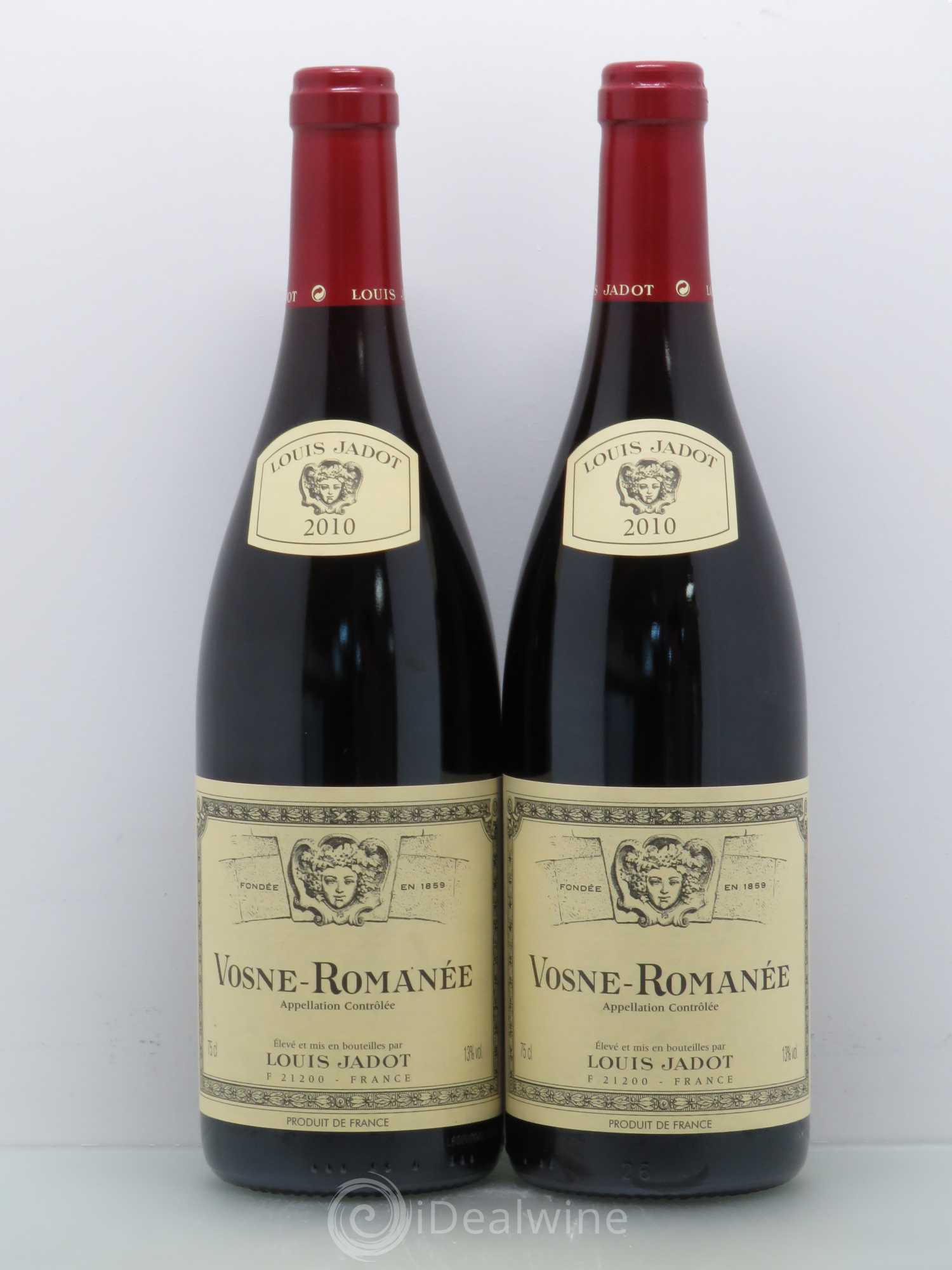 Vosne-Romanée Domaine Jadot 2010 - Posten von 2 Flaschen - 0