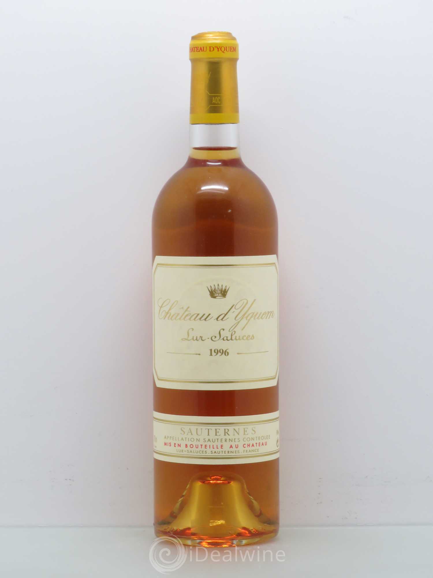 Château d' Yquem 1er Cru Classé Supérieur 1996 - Lotto di 1 bottiglia - 0