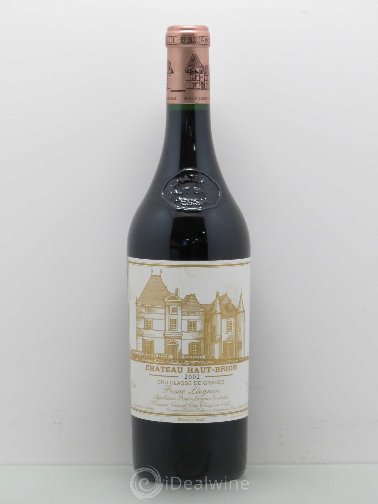 Château Haut Brion 1er Grand Cru Classé 2002 - Lot de 1 bouteille - 0