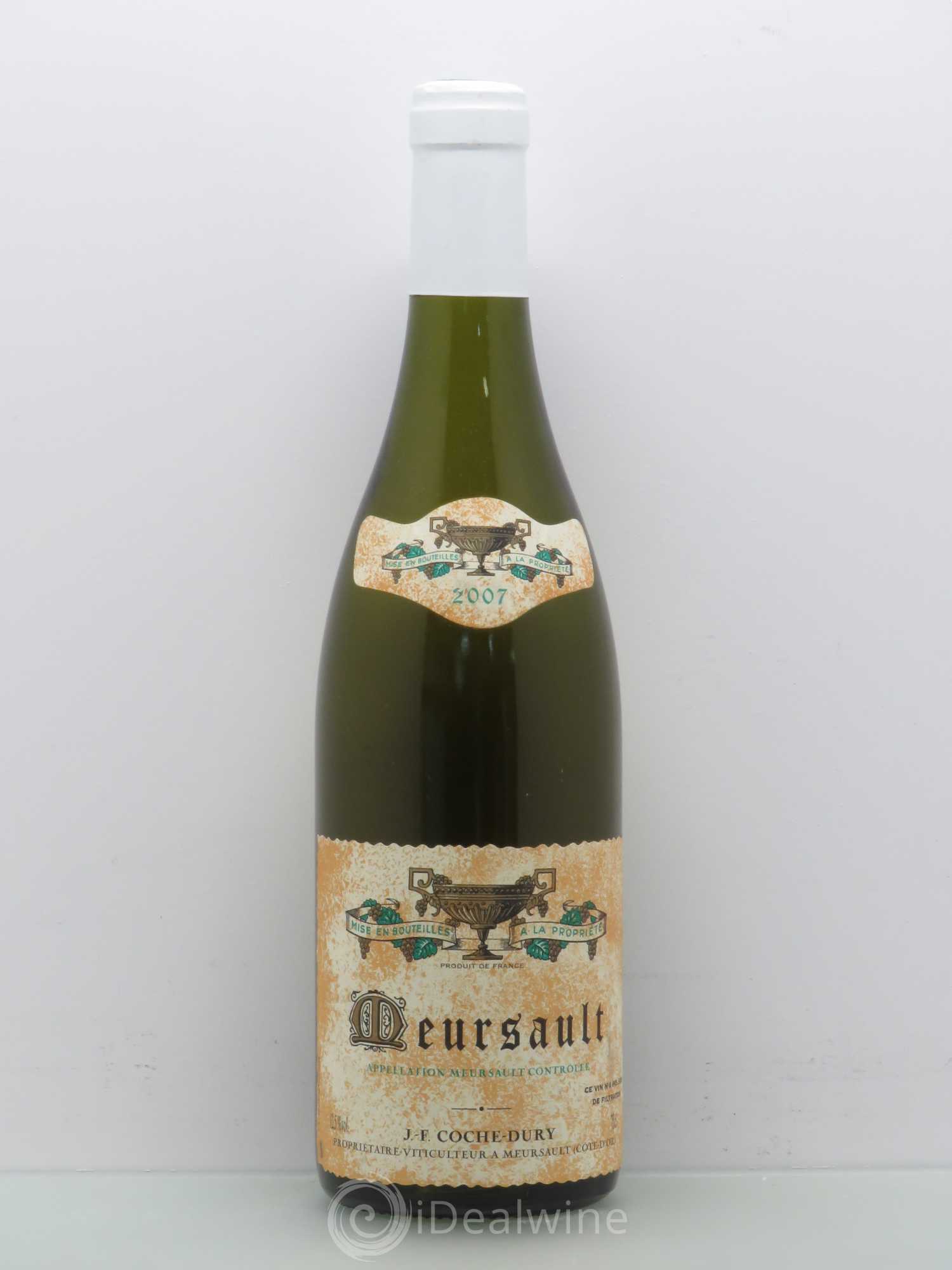 Meursault Coche Dury (Domaine) 2007 - Lot de 1 bouteille - 0