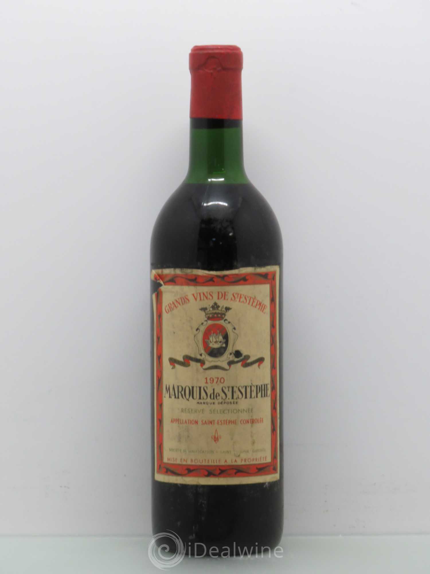 Marquis de Saint Estèphe 1970 - Lot de 1 bouteille - 0