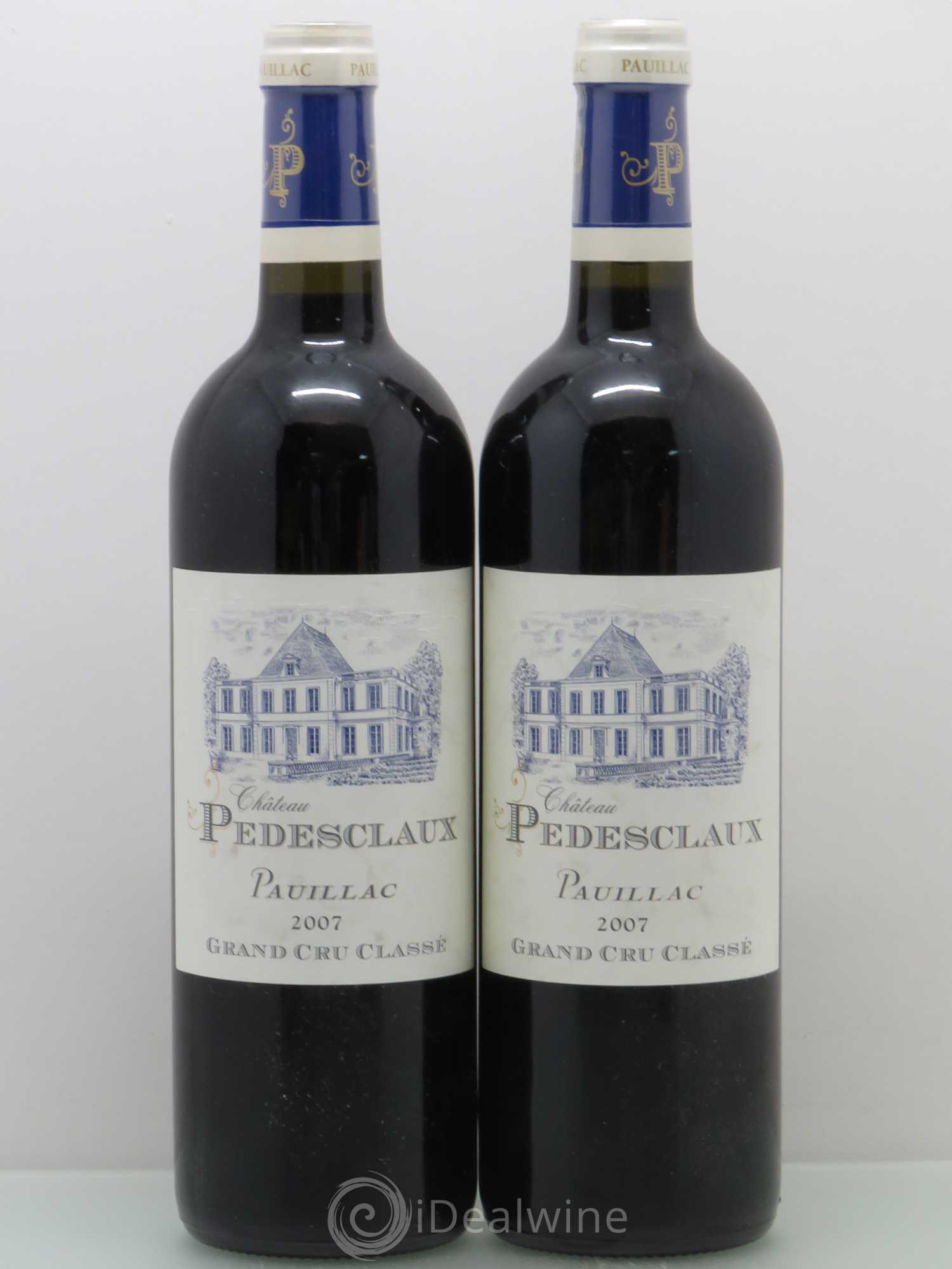 Château Pedesclaux 5ème Grand Cru Classé 2007 - Lot de 2 bouteilles - 0