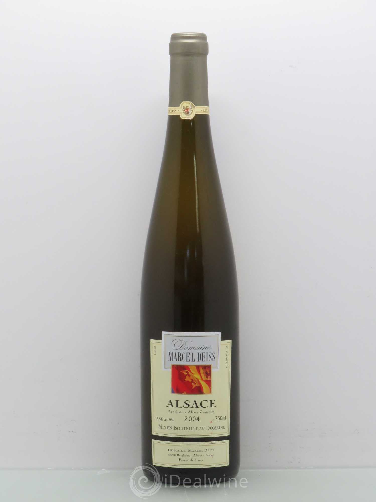 Alsace Marcel Deiss (Domaine) 2004 - Lot de 1 bouteille - 0